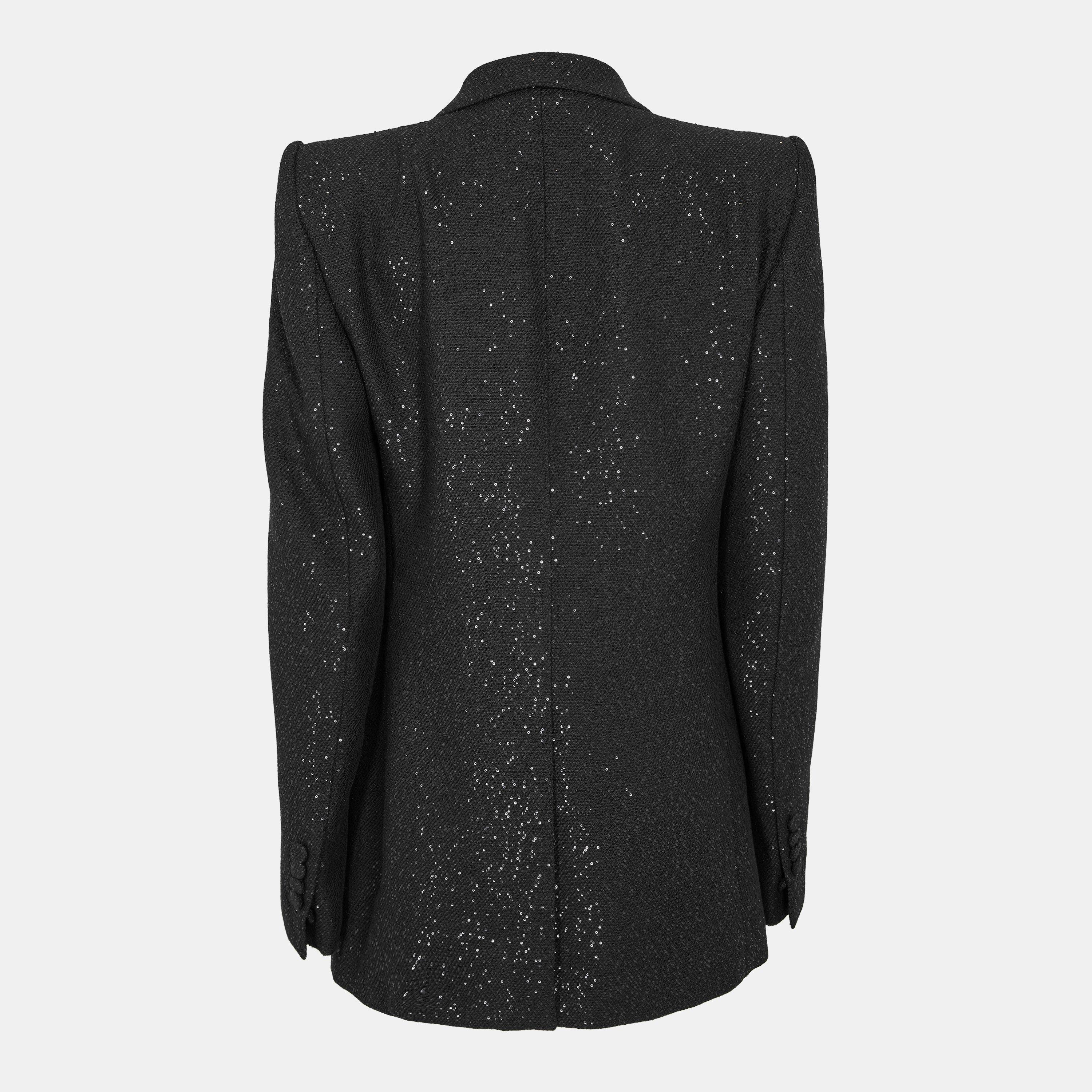 Black - Tom Ford - Women's Sequin Blazer - 2