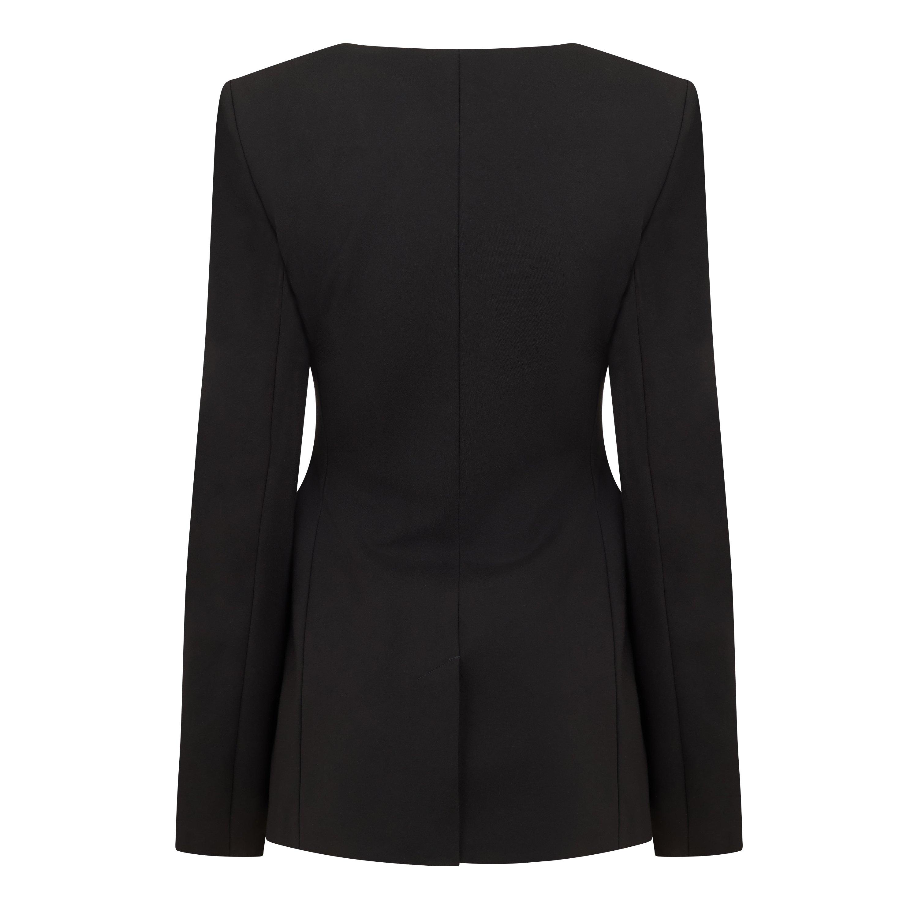 Black - Good American - Good Sculpted Blazer Ld62 - 2