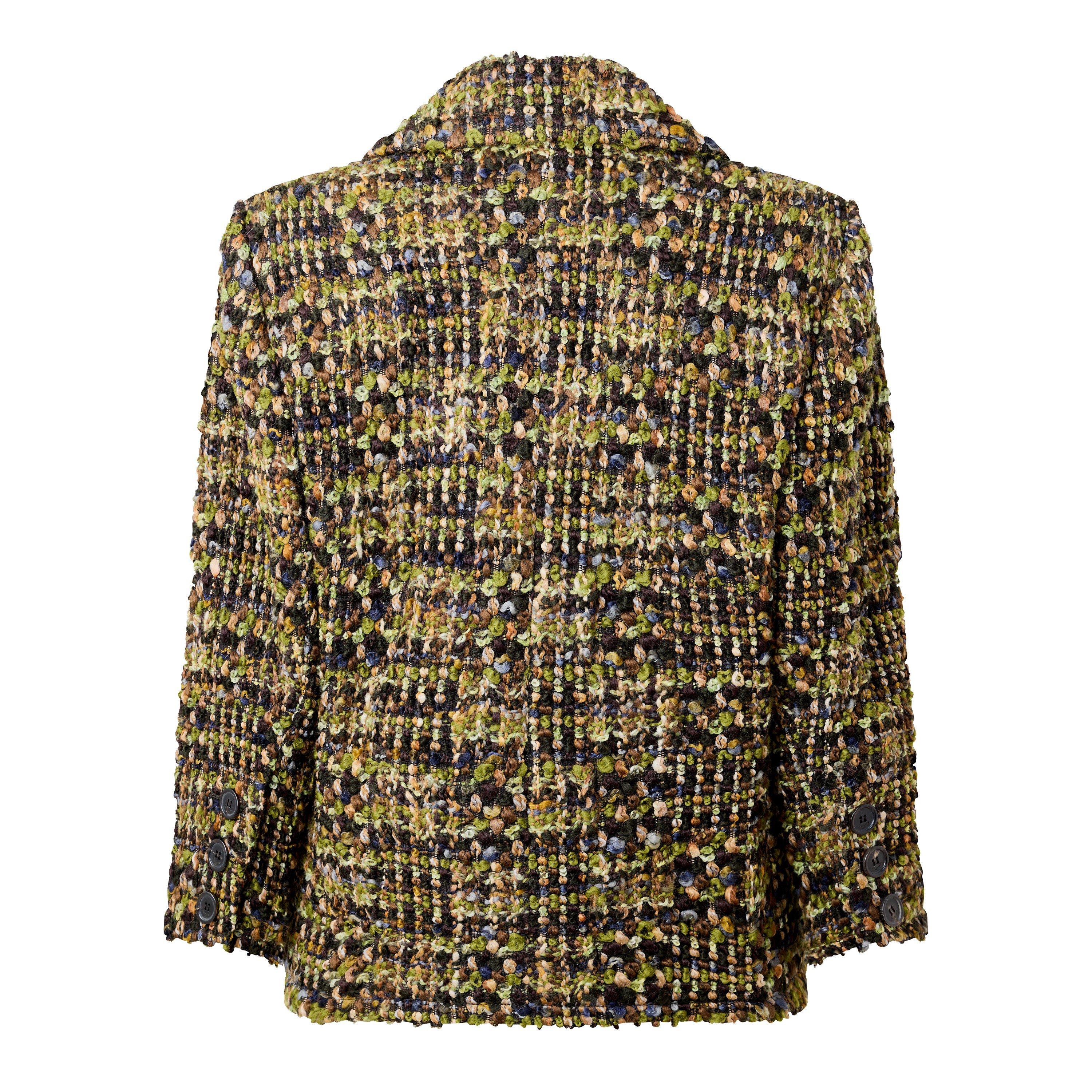 Kaki Gris - Saint Laurent - Saint Tweed Jacket Ld64 - 2