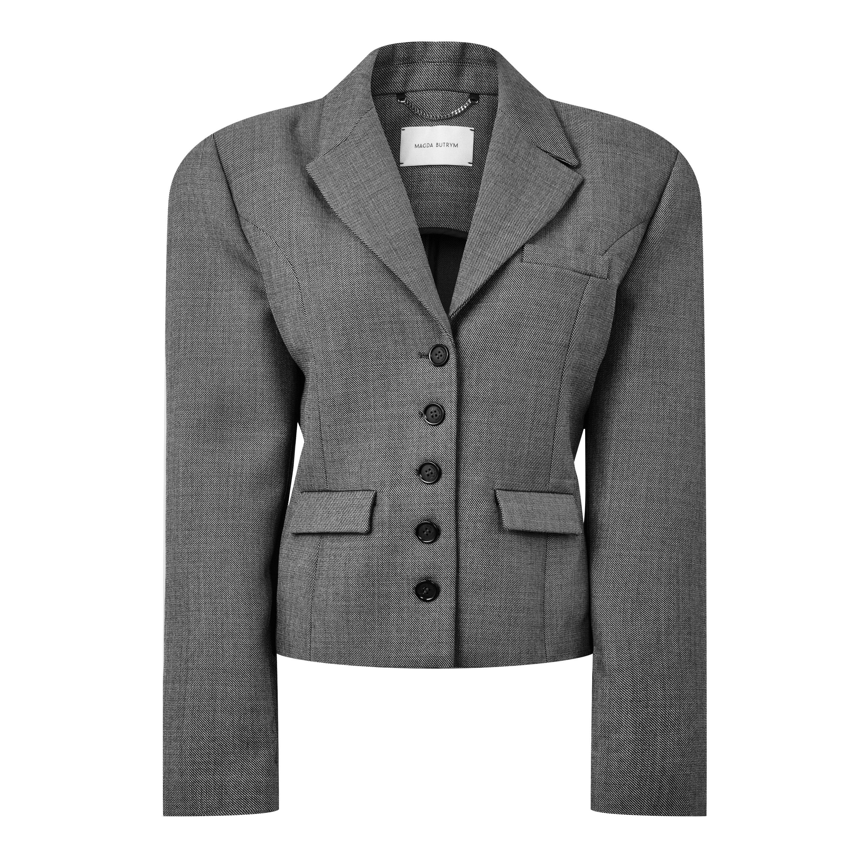 Grey - Magda Butrym - Magda Blazer 07 Ld63 - 1