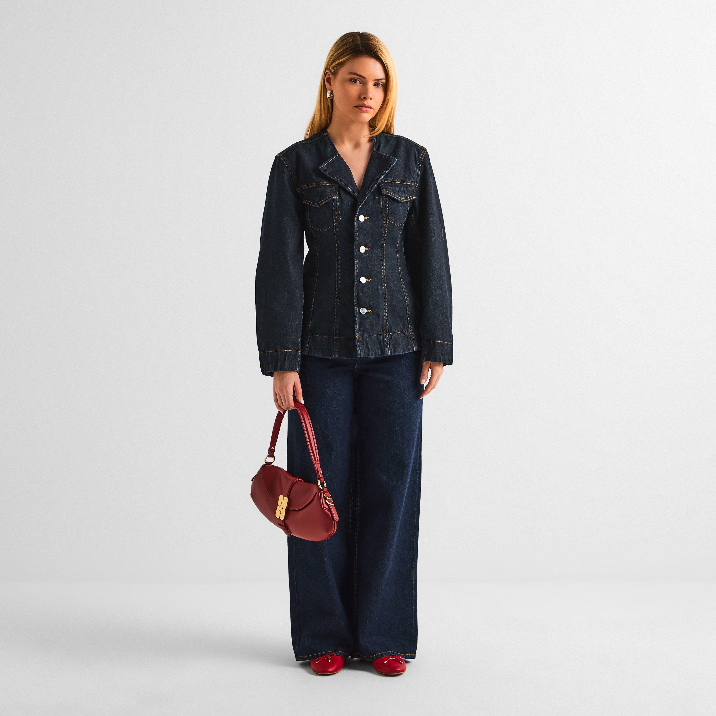 Rinse - Ganni - Women's Rinse Denim Blazer - 6