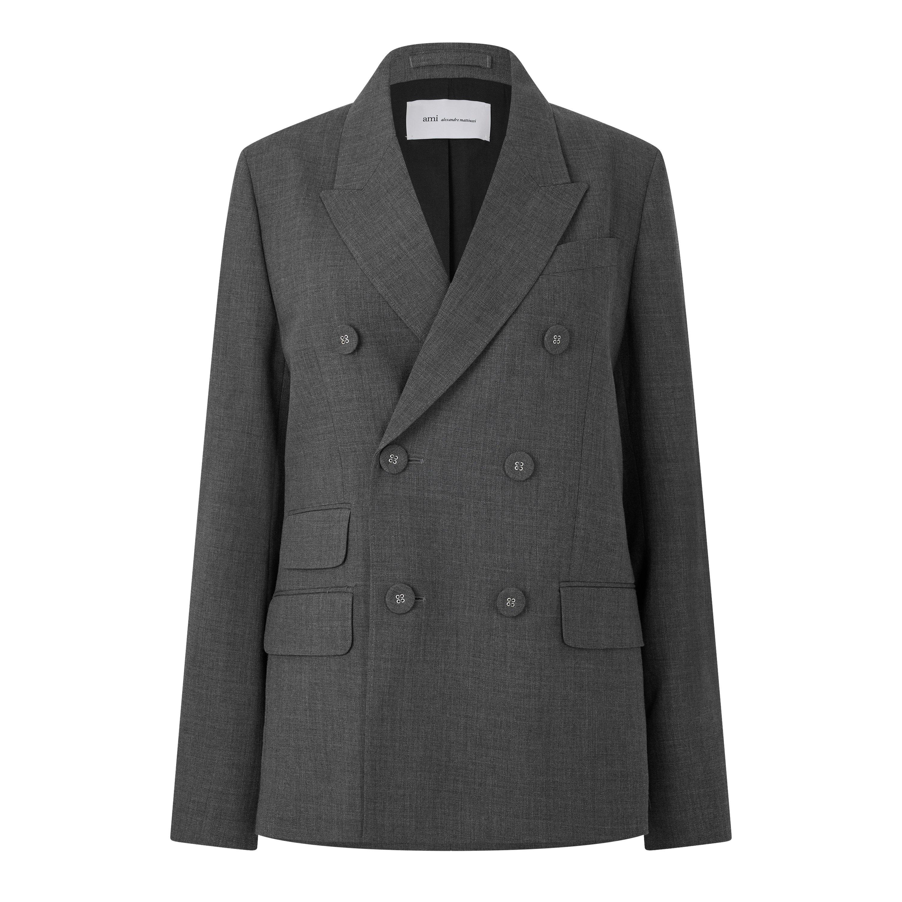 Grey Carbone - Ami Paris - Ami L Blazer Ld63 - 1