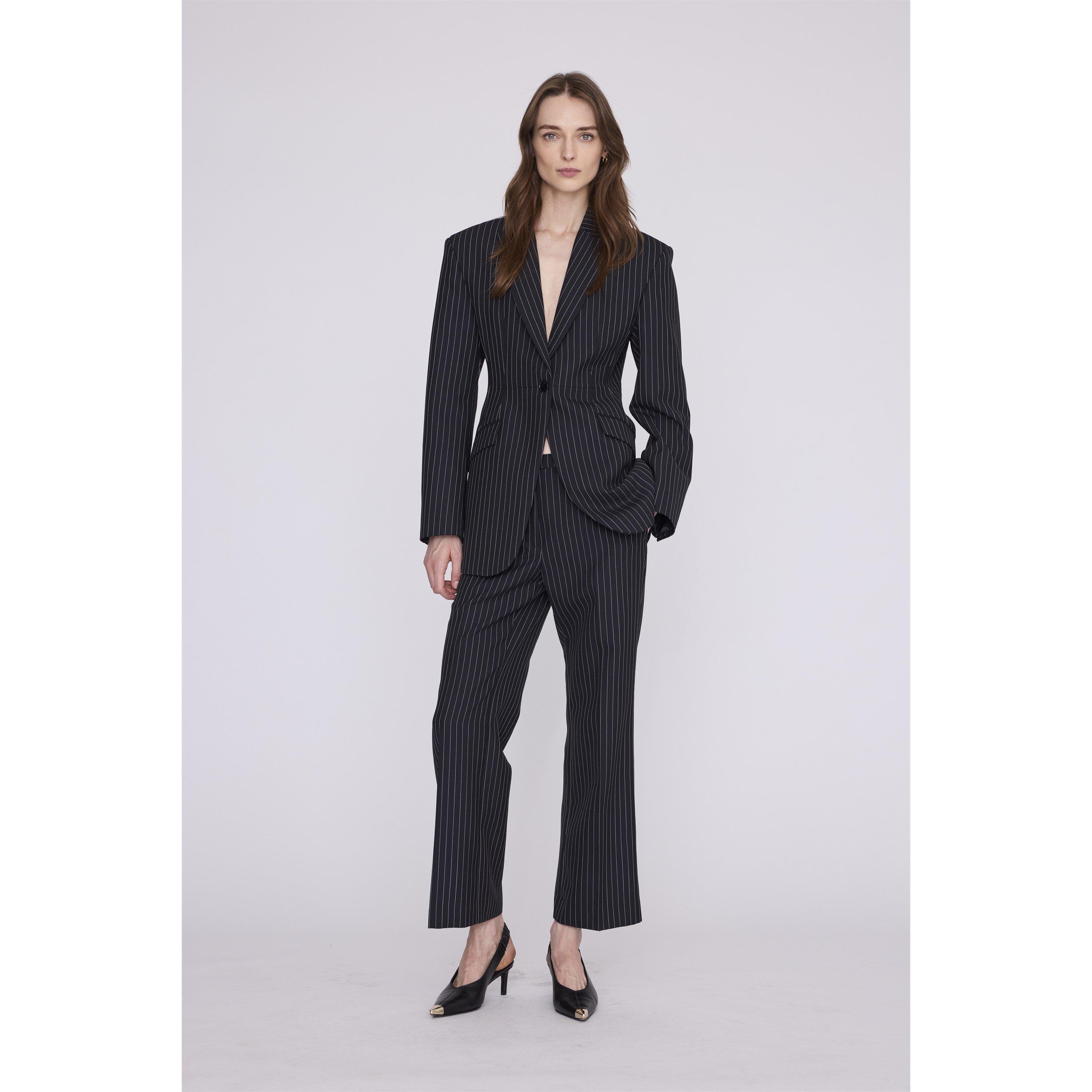 MULTI - Anine Bing - Women's Elga Wool Tailored Fit Blazer - 1