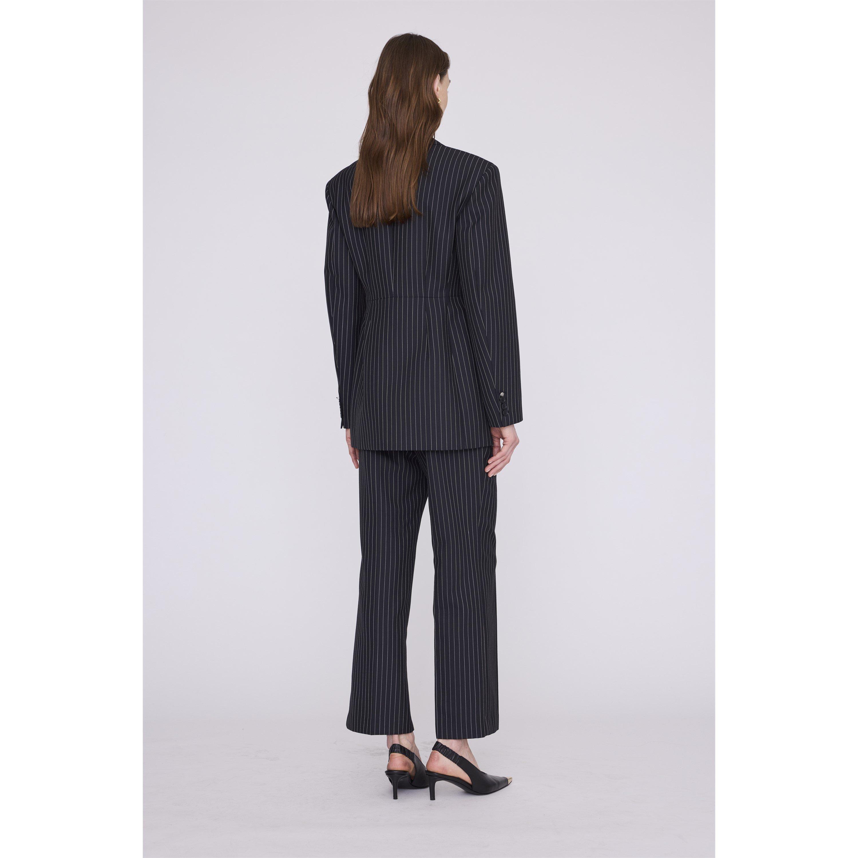 MULTI - Anine Bing - Women's Elga Wool Tailored Fit Blazer - 4