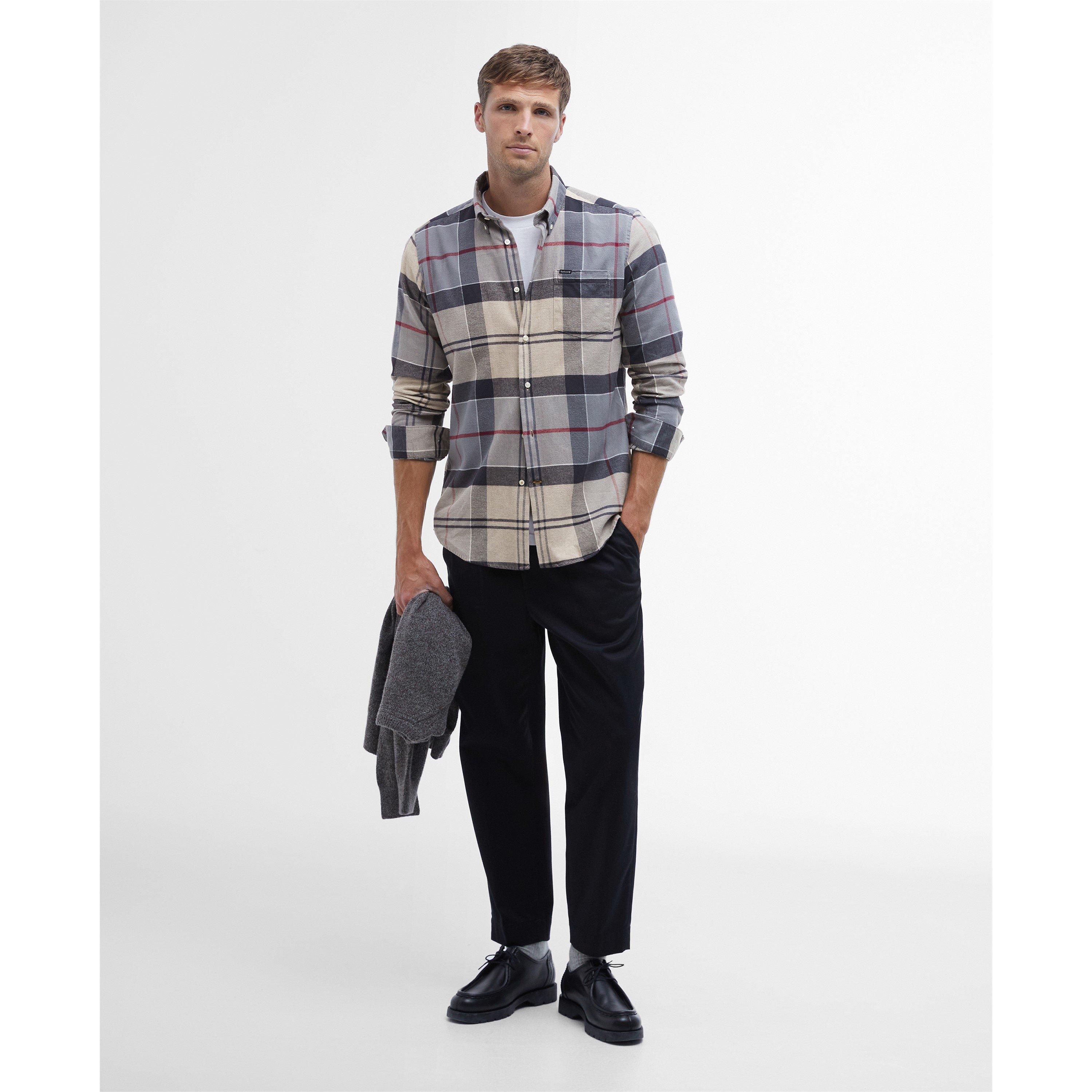 Dress TN53 - Barbour - Men's Edderton Long Sleeve Patterned Shirt - 7