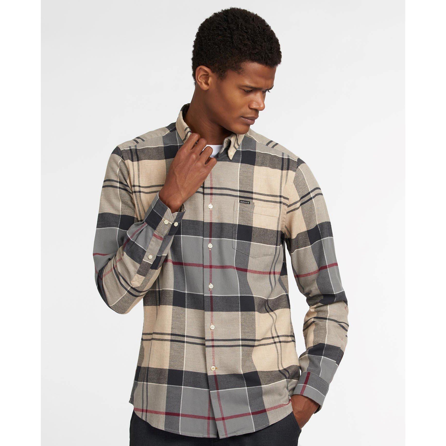 Dress TN53 - Barbour - Men's Edderton Long Sleeve Patterned Shirt - 2