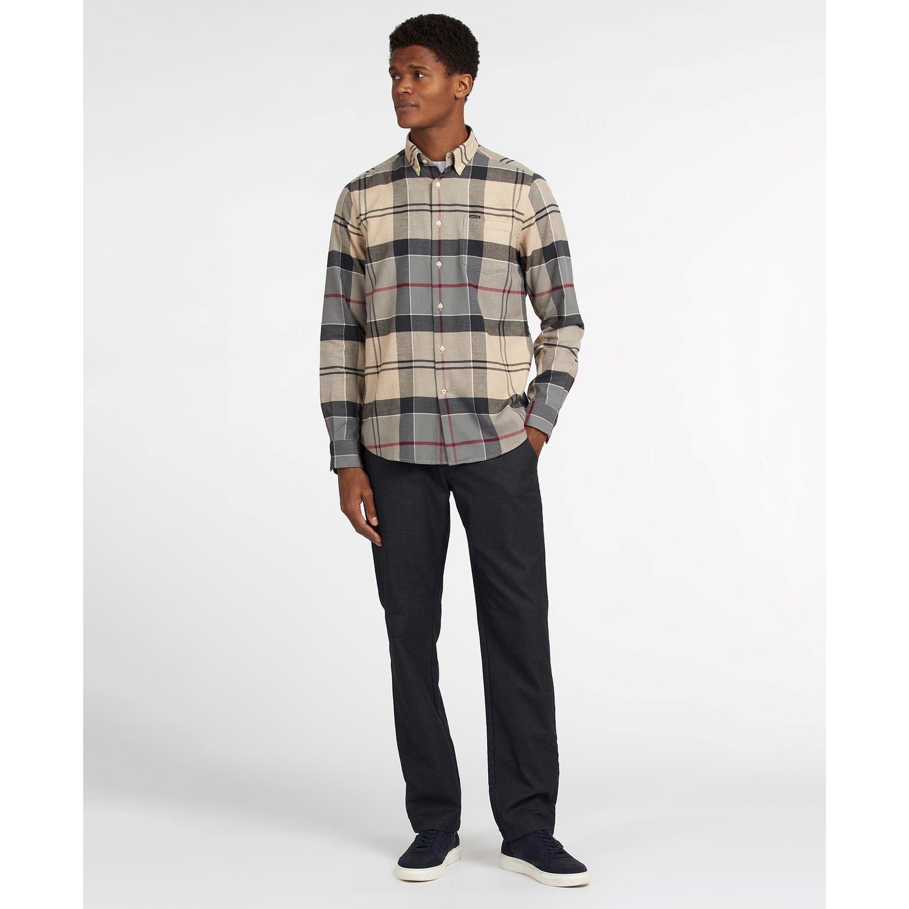 Dress TN53 - Barbour - Men's Edderton Long Sleeve Patterned Shirt - 5