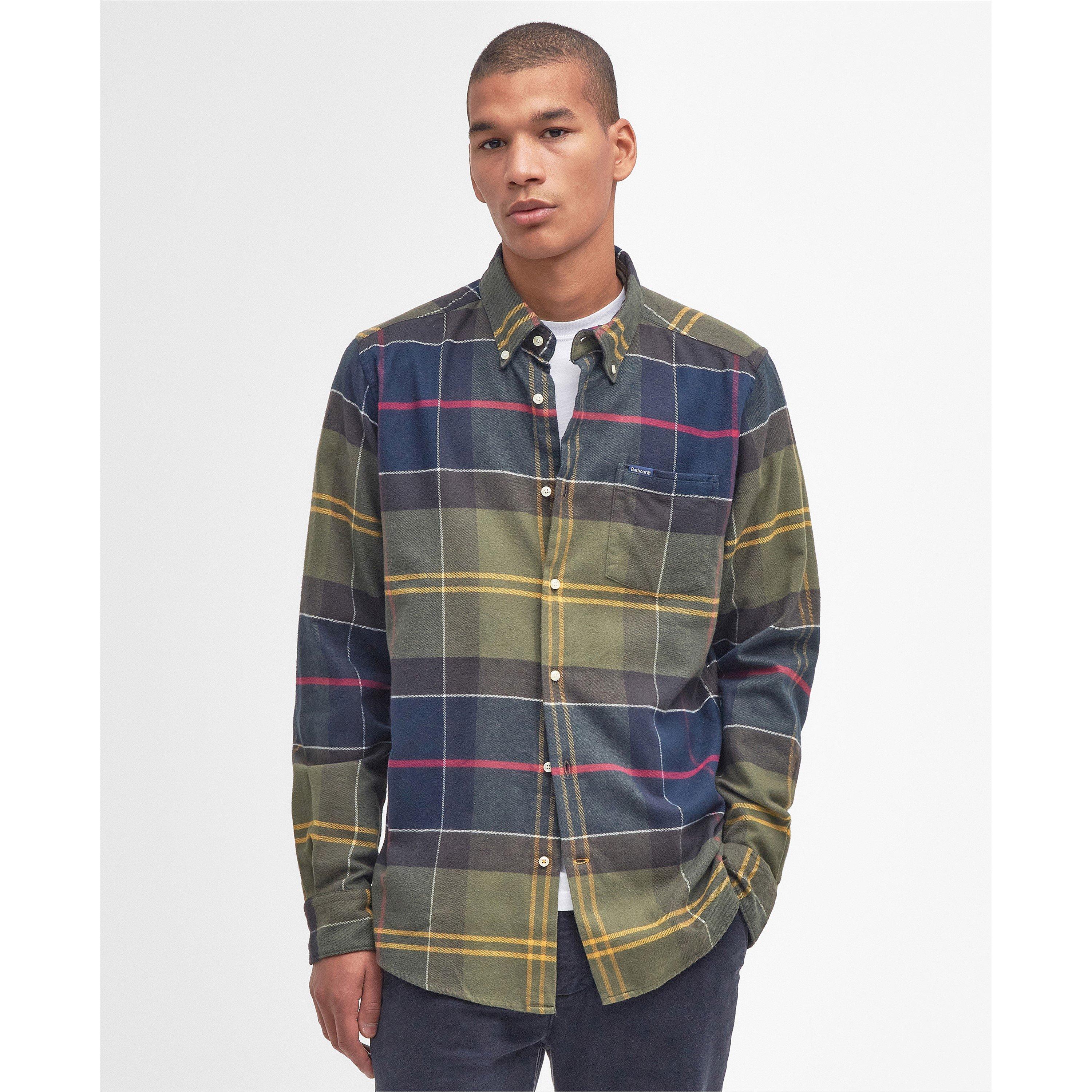Clssc Trtn TN52 - Barbour - Men's Edderton Long Sleeve Patterned Shirt - 1