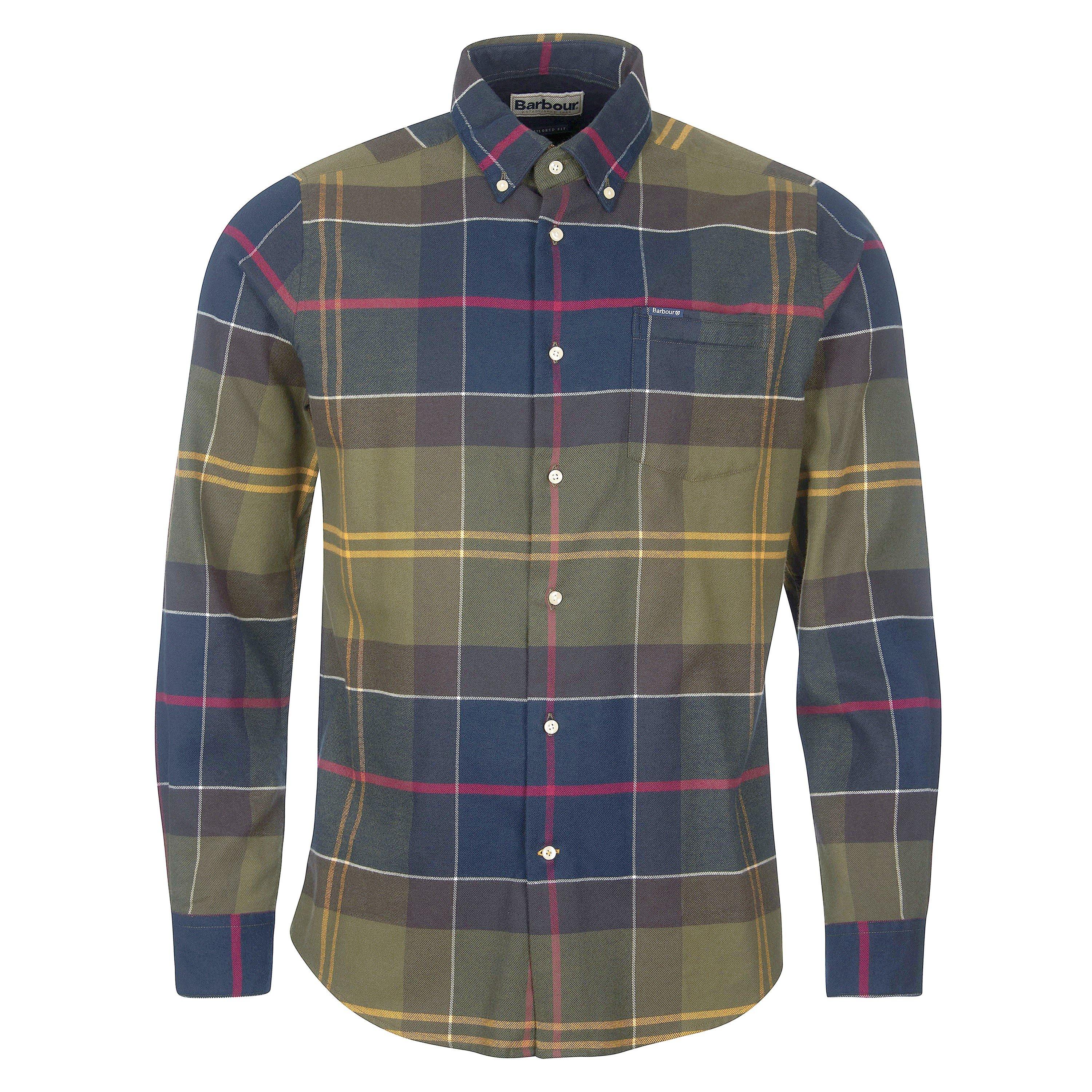 Clssc Trtn TN52 - Barbour - Men's Edderton Long Sleeve Patterned Shirt - 5