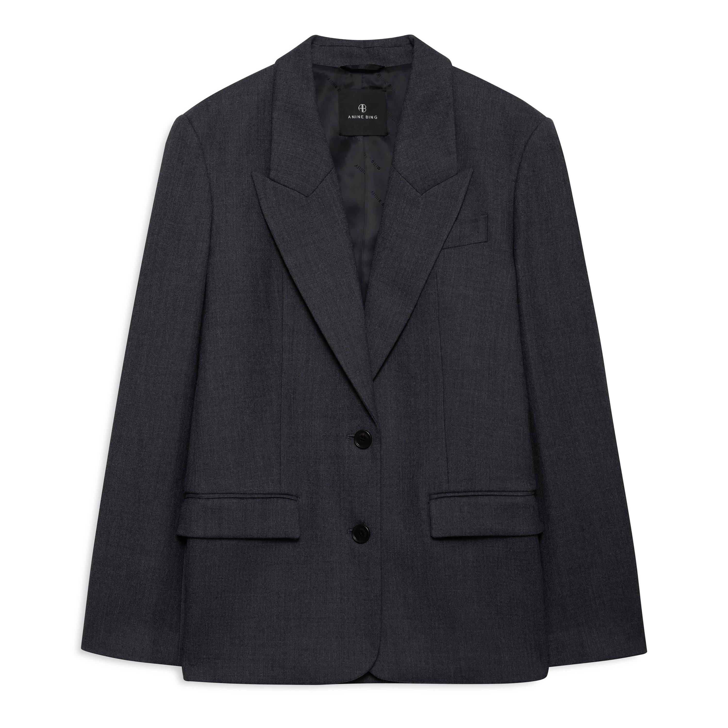 Dark H Grey - Anine Bing - Womens Ross Blazer - 1