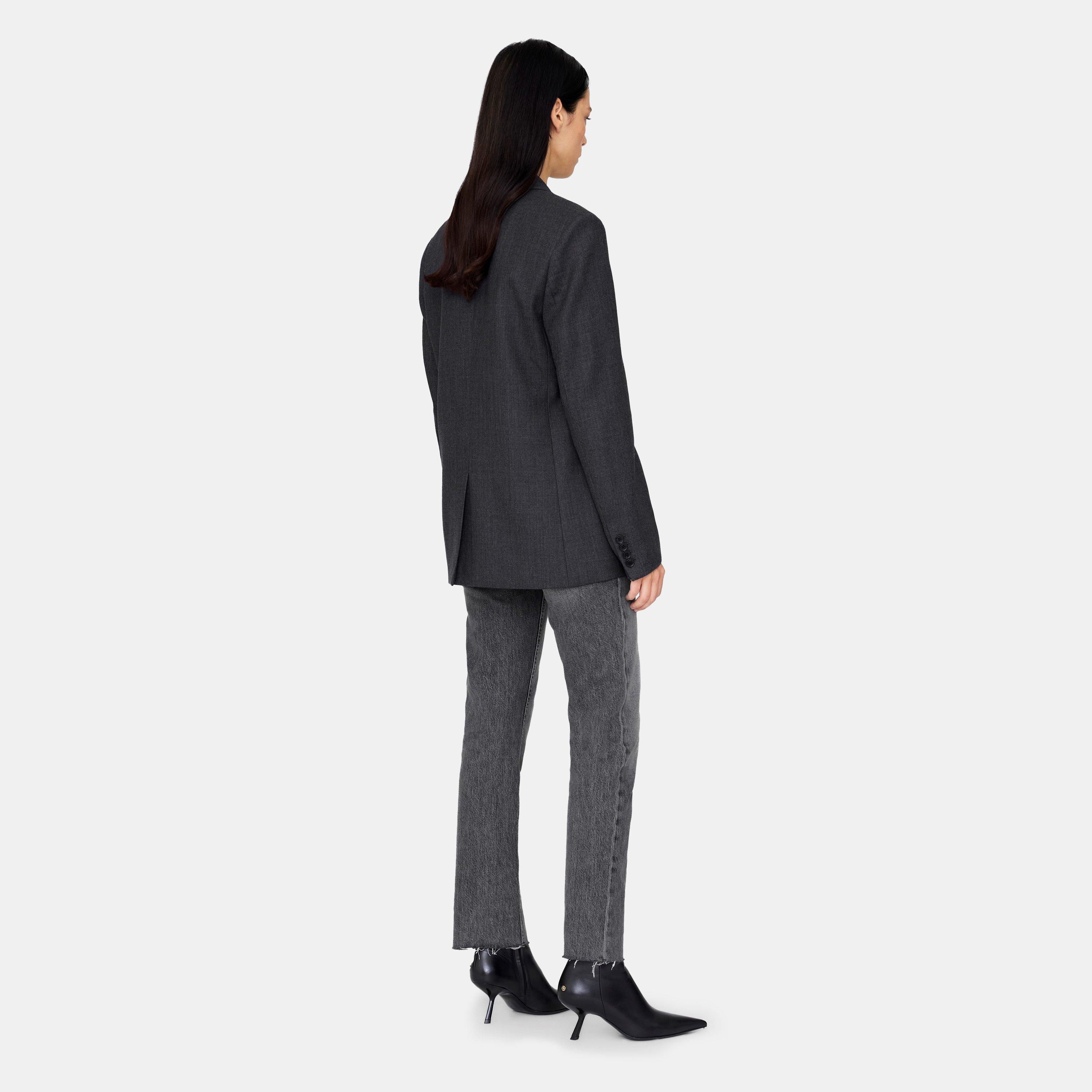 Dark H Grey - Anine Bing - Womens Ross Blazer - 4