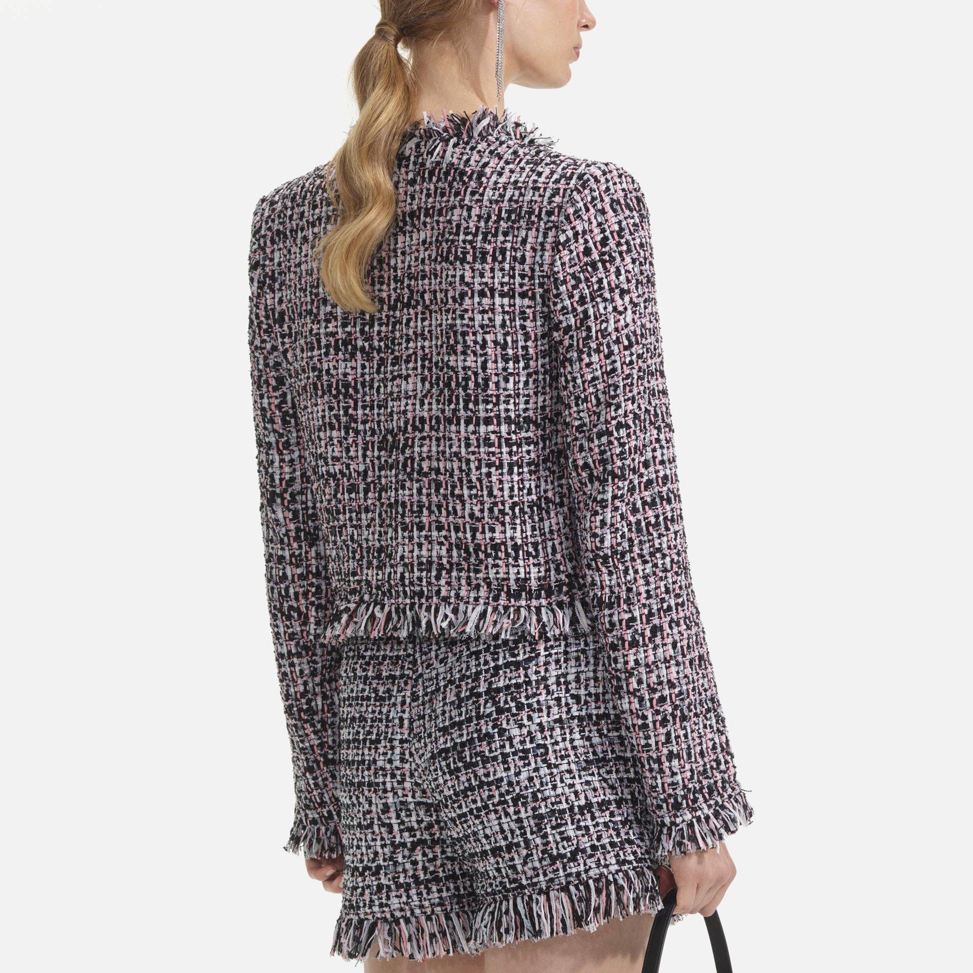 Black - Self Portrait - Self Frngd Bucl Jkt Ld99 - 2