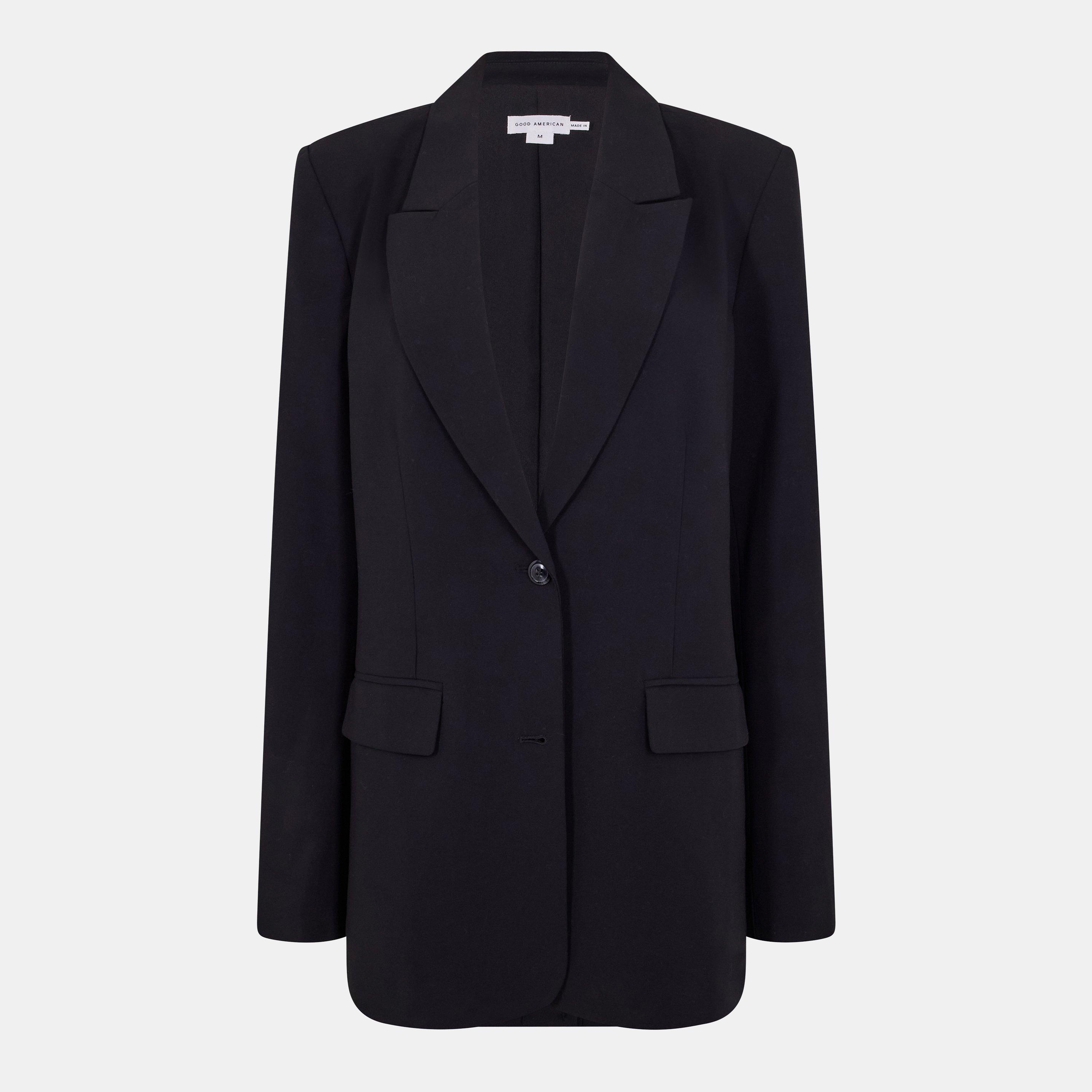 Black - Good American - Women's Oversized Blazer - 1