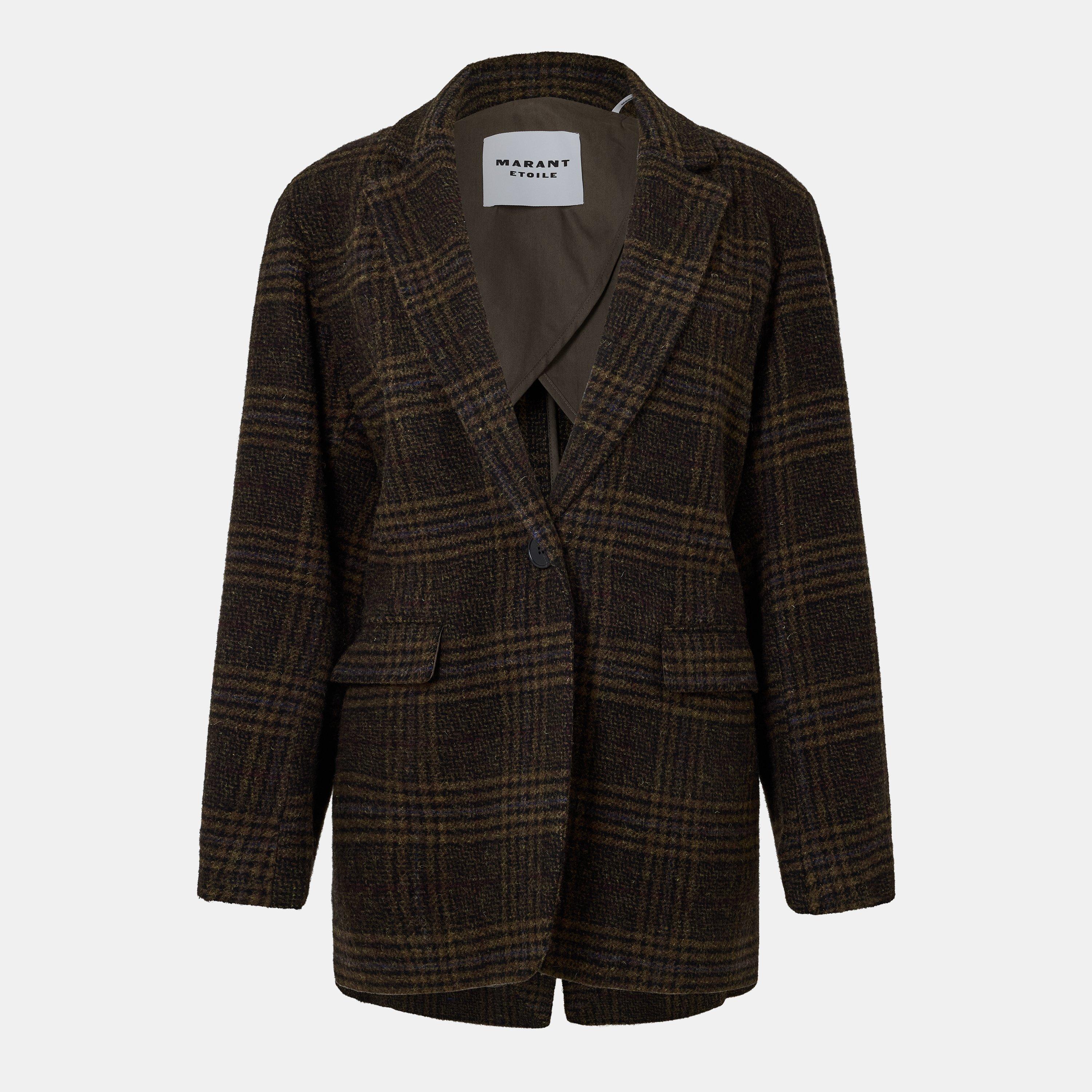 Marant Etoile Women's Gesina Blazer - Khaki 67KI - Size 8 (XS)