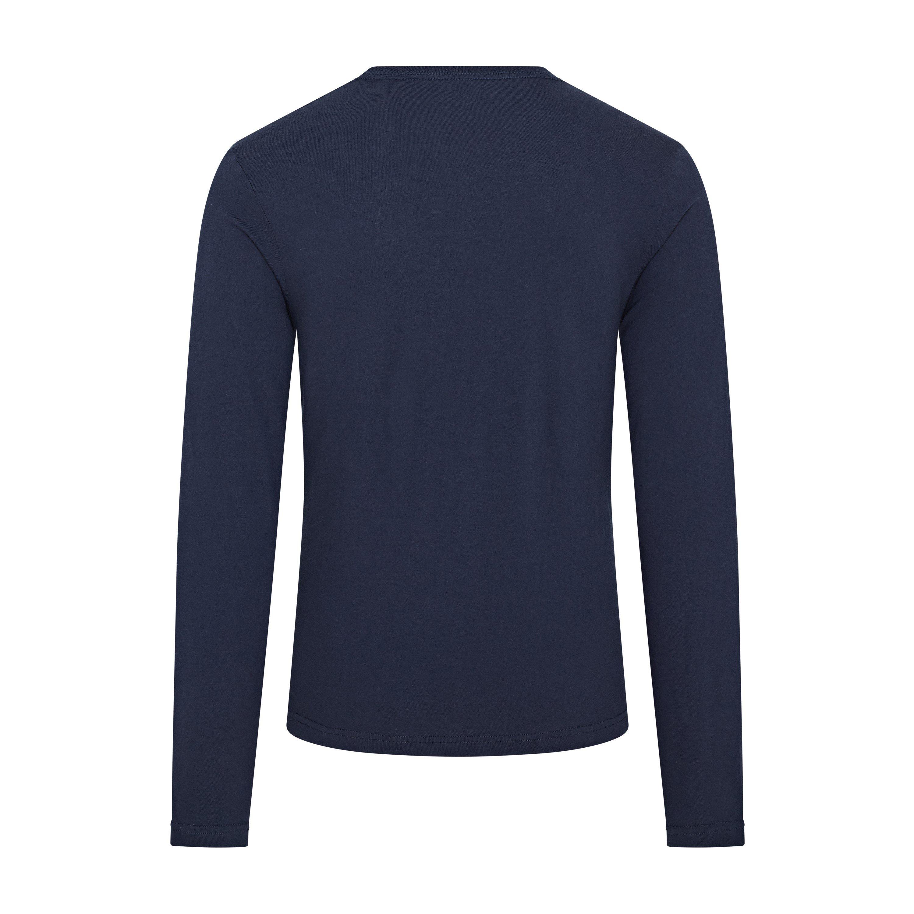 Blu/Gry/Blk - DKNY - 3-Pack Long Sleeve Mens T-Shirt Warriors - 3