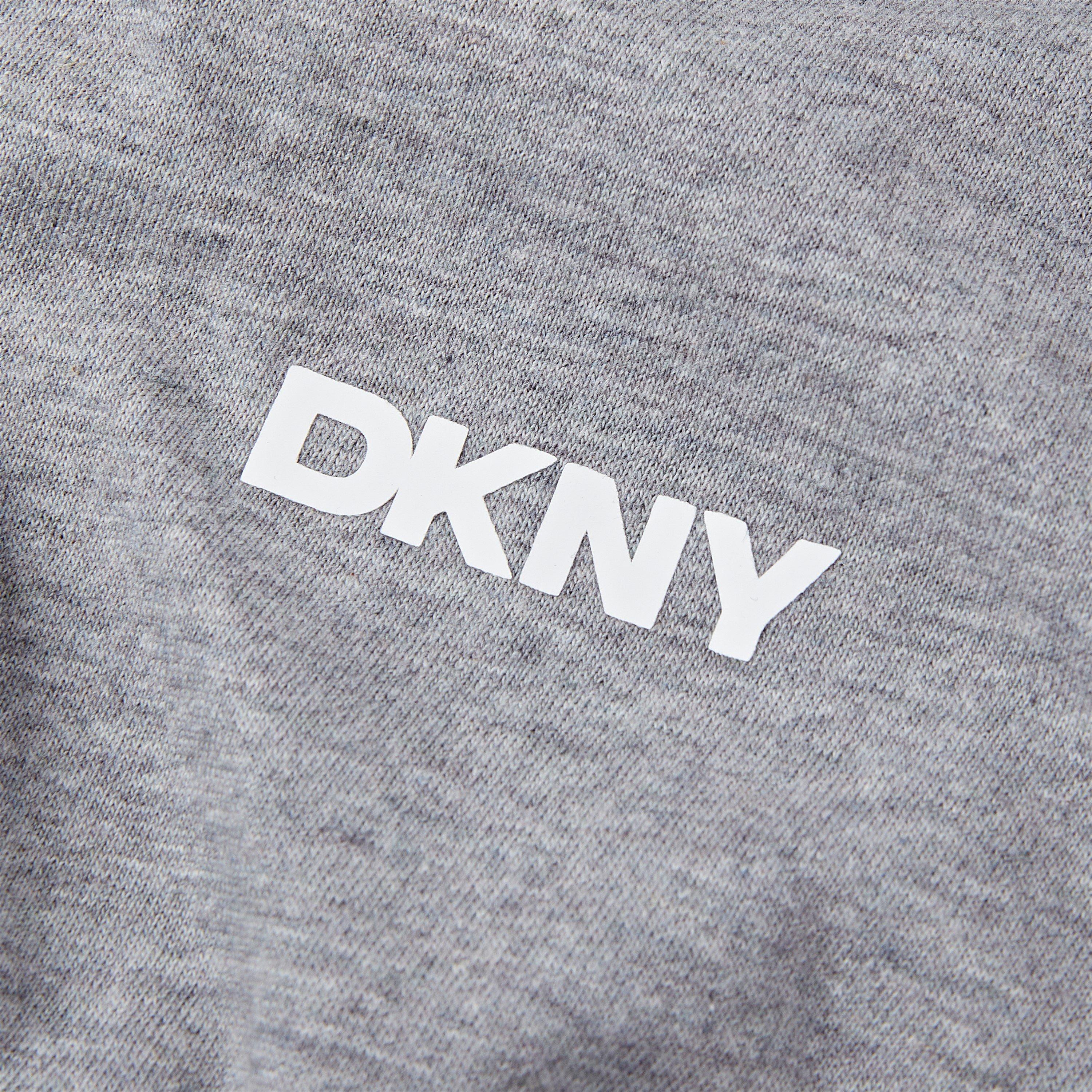 Schwarz/Weiß/Grau - DKNY - 3-Pack Long Sleeve Mens T-Shirt Warriors - 11