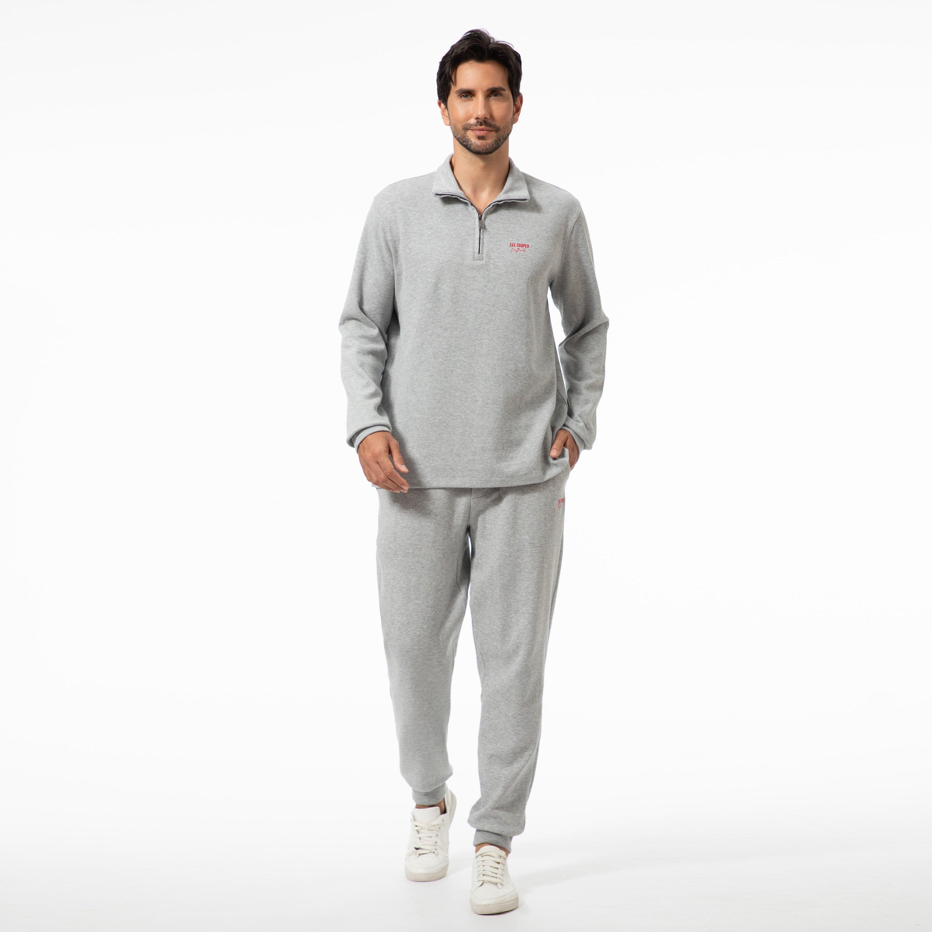 Grijs - Lee Cooper - C quarter Zip - 2