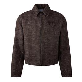 Bottega Veneta Textured Wool Speckled Kimono Jacket