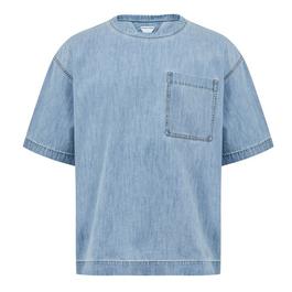 Bottega Veneta Light Bleached Denim T Shirt