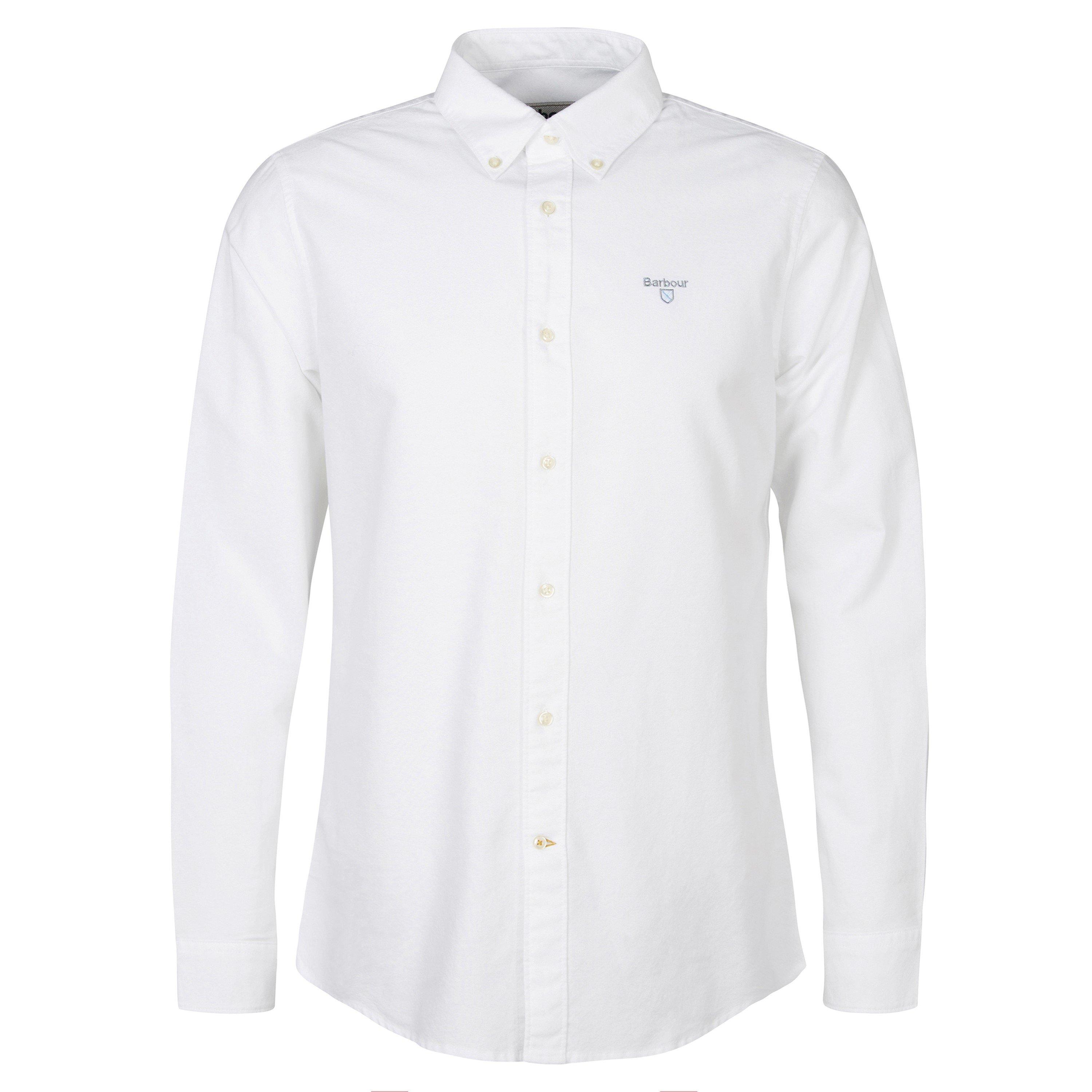 Barbour Men's Oxford Shirt - White Wh11 - S