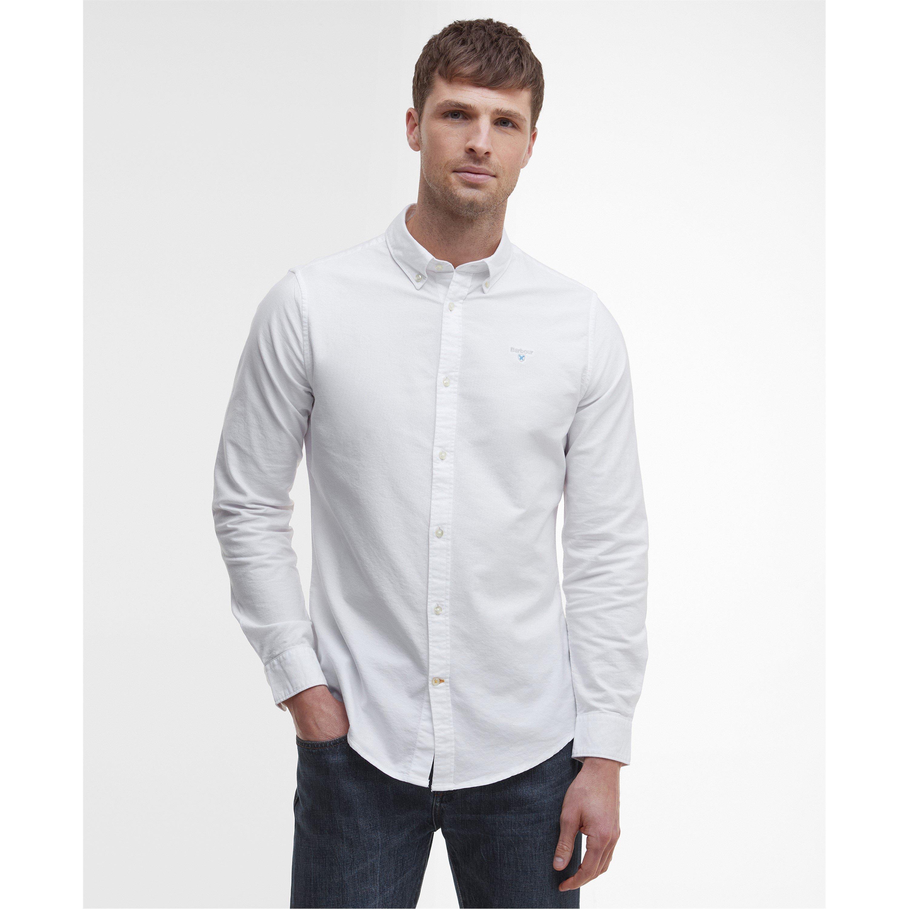 White WH11 - Barbour - Mens Oxford Shirt - 2