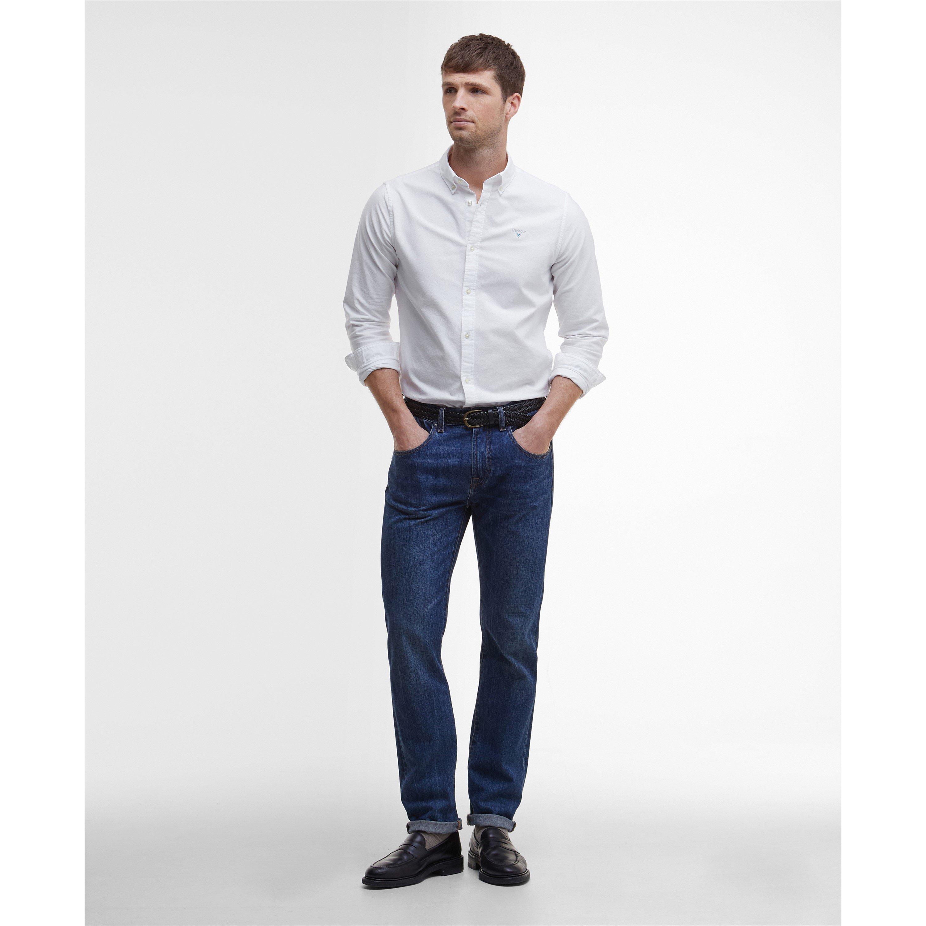 White WH11 - Barbour - Mens Oxford Shirt - 7
