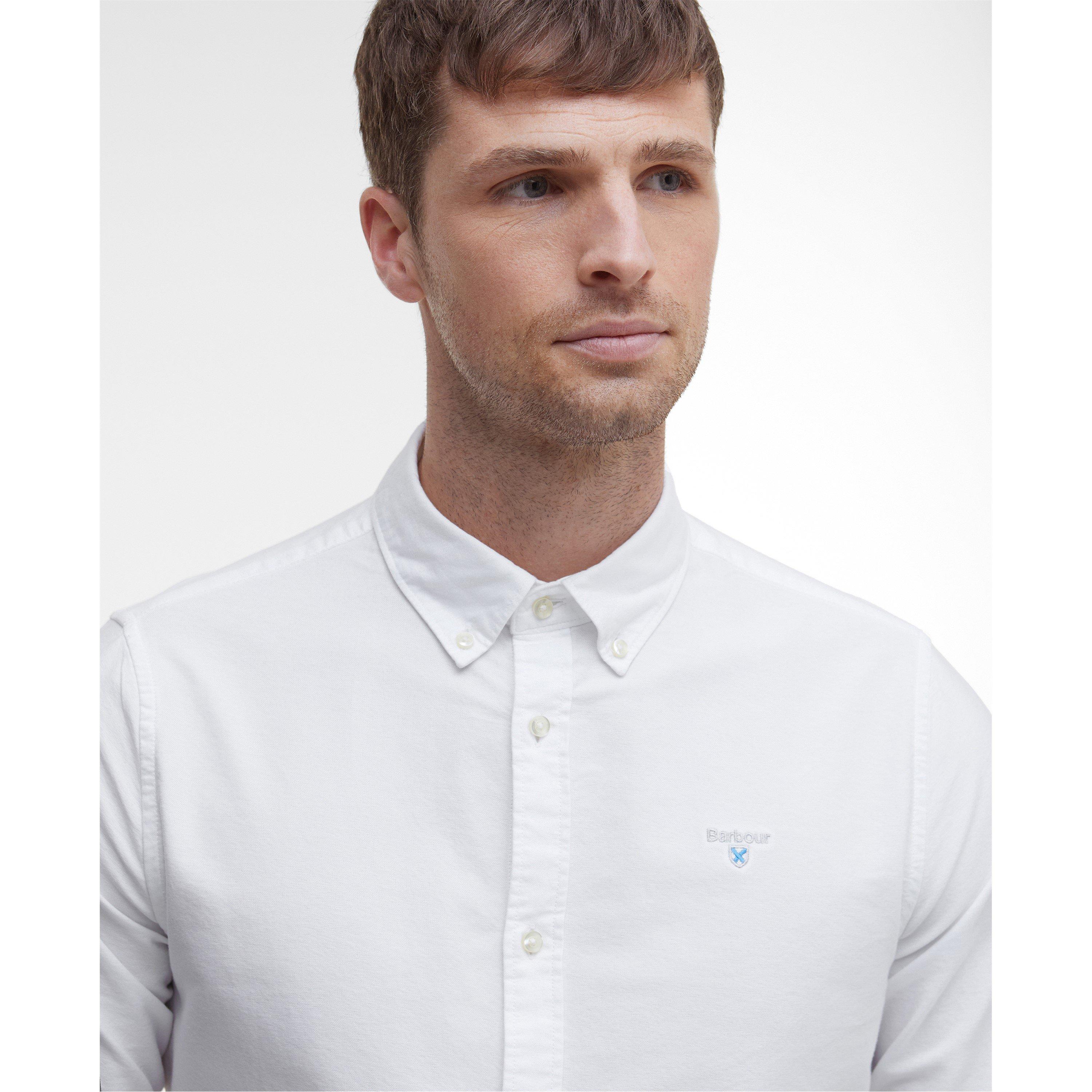 White WH11 - Barbour - Mens Oxford Shirt - 4
