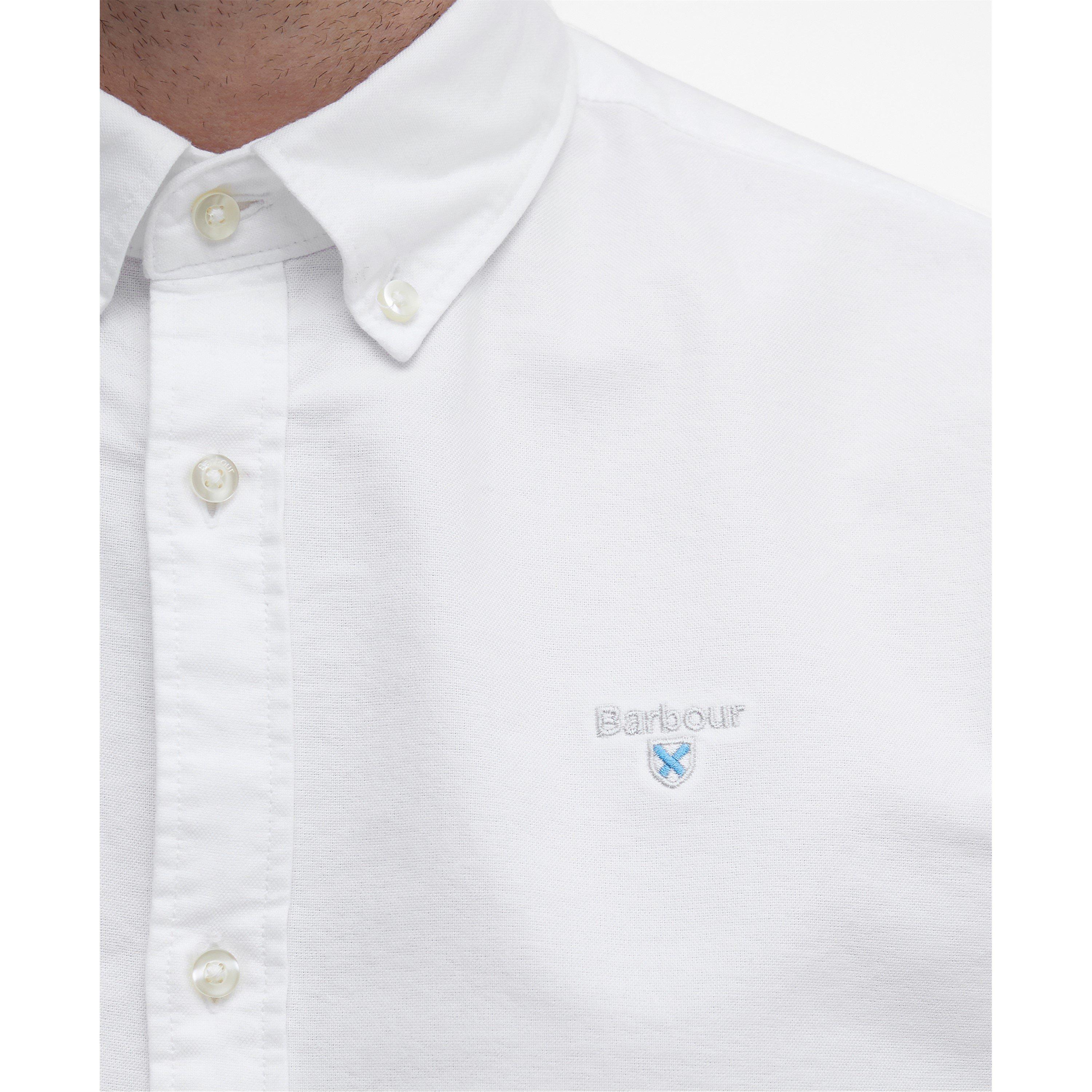 White WH11 - Barbour - Mens Oxford Shirt - 5