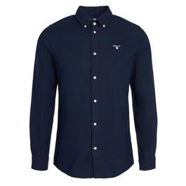 Barbour Oxford Tailored Long Sleeved Shirt