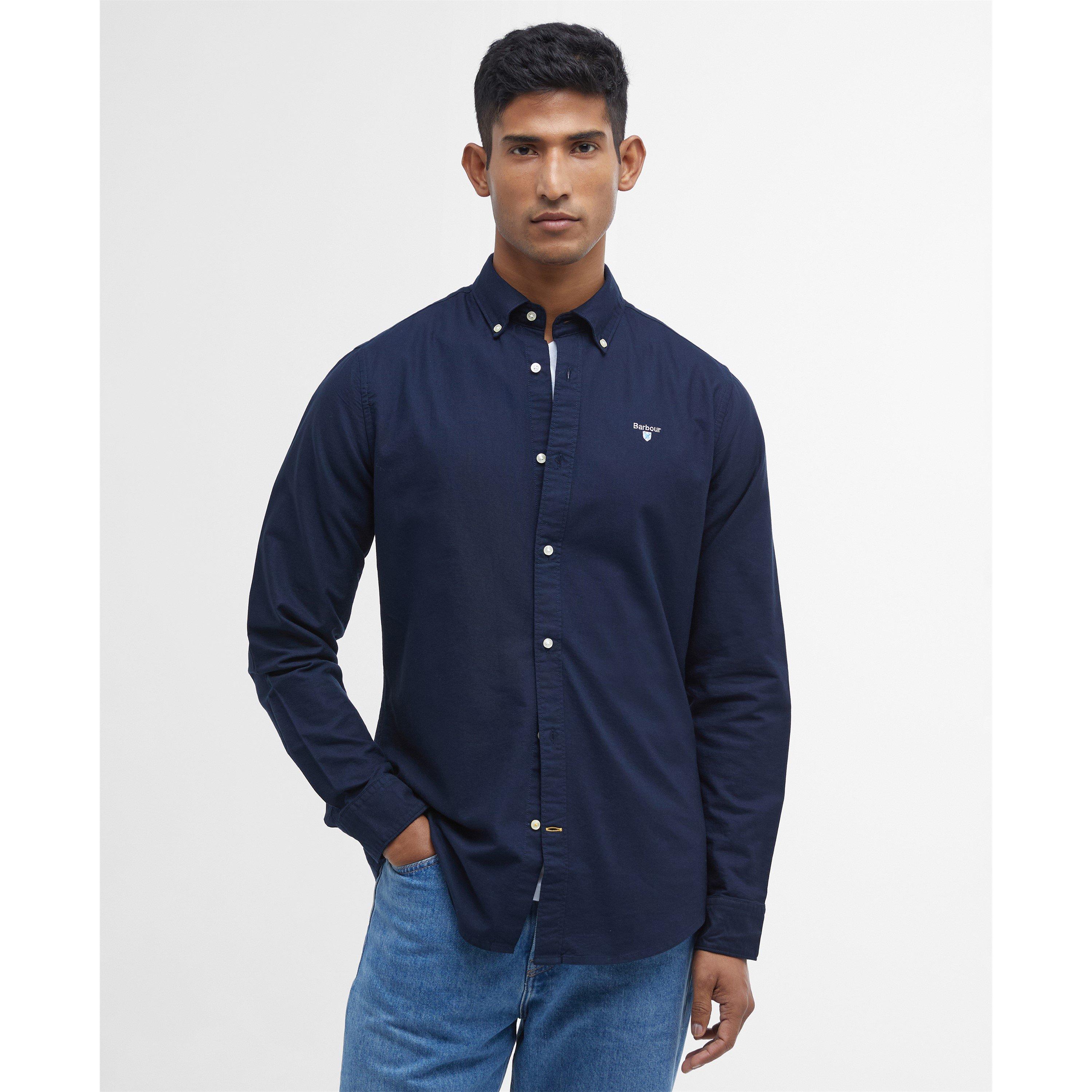 Navy NY91 - Barbour - Mens Oxford Shirt - 2