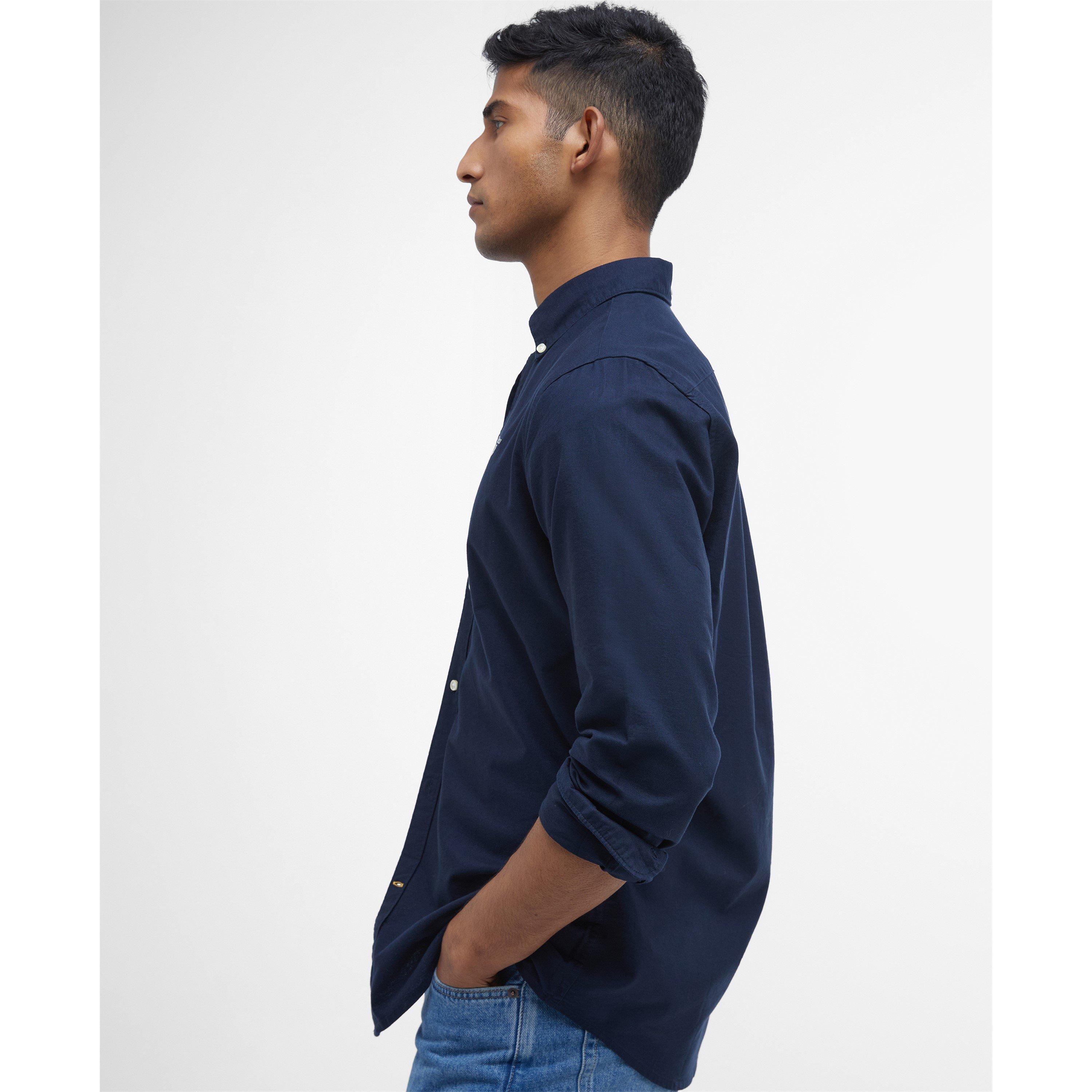 Navy NY91 - Barbour - Mens Oxford Shirt - 4