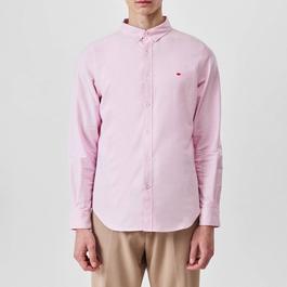 Lee Cooper Long Sleeve Oxford Shirt Mens