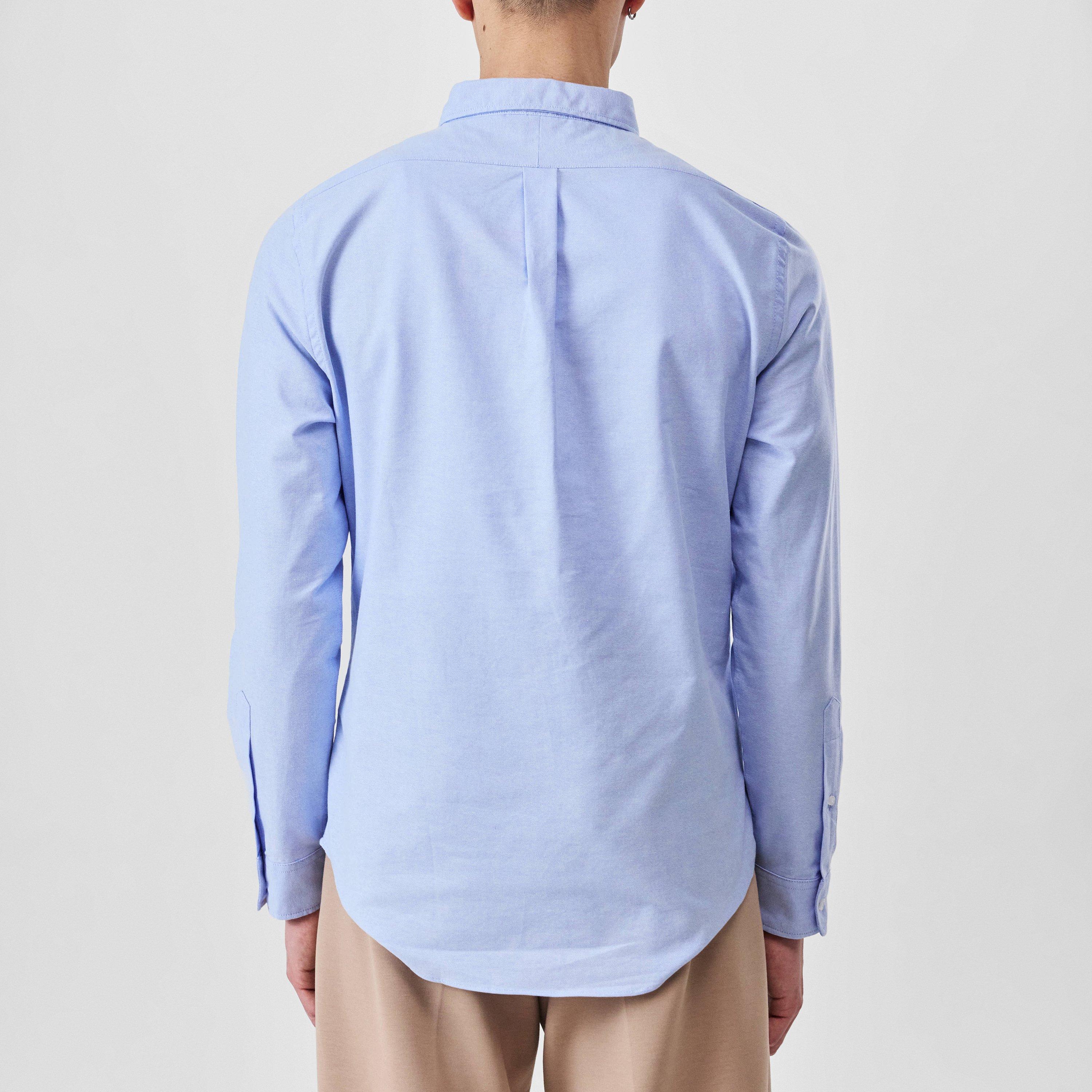 Himmelblau - Lee Cooper - LC Long Sleeve Oxford Shirt Mens - 3