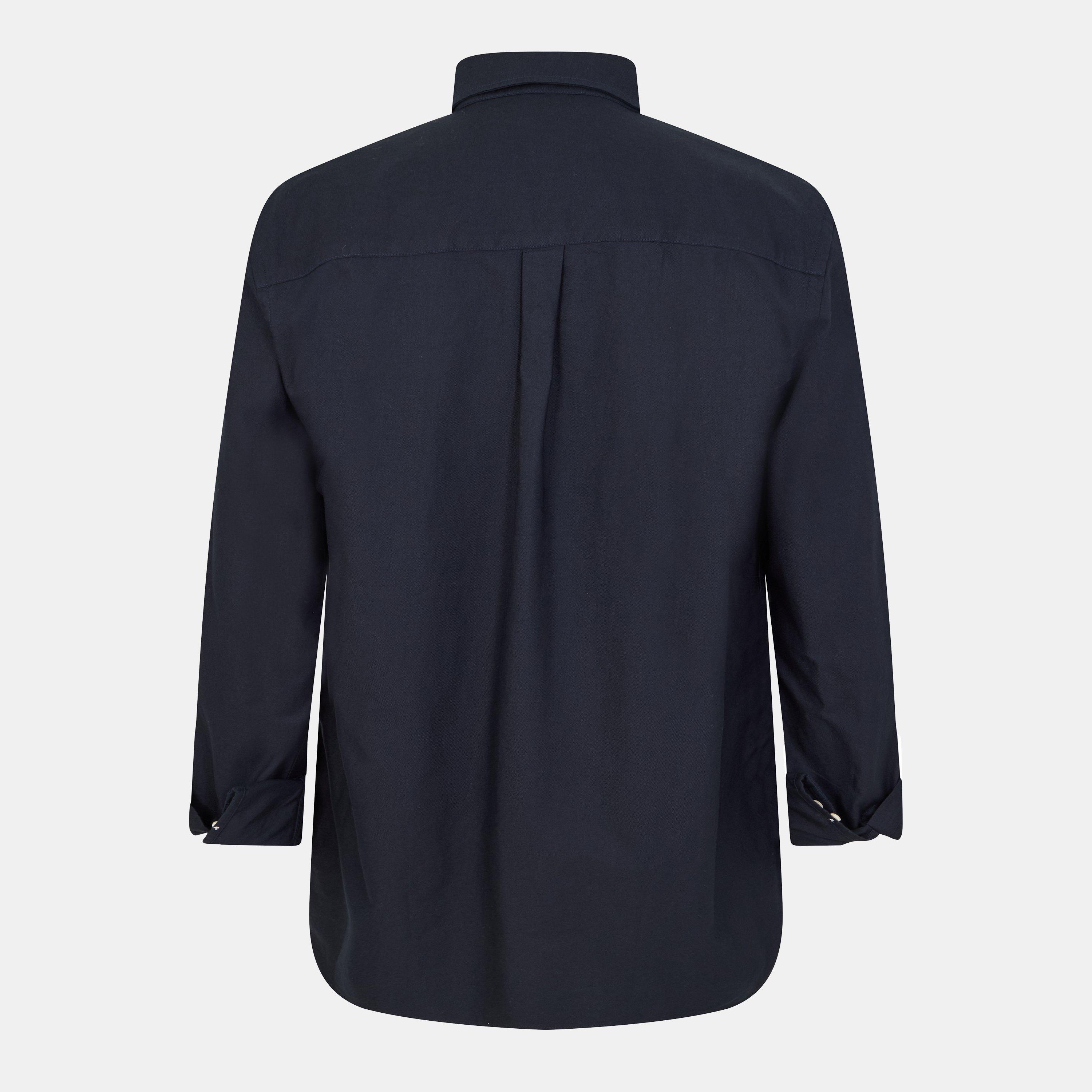 Navy Z271 - Lyle and Scott - Oxford Shirt - 2