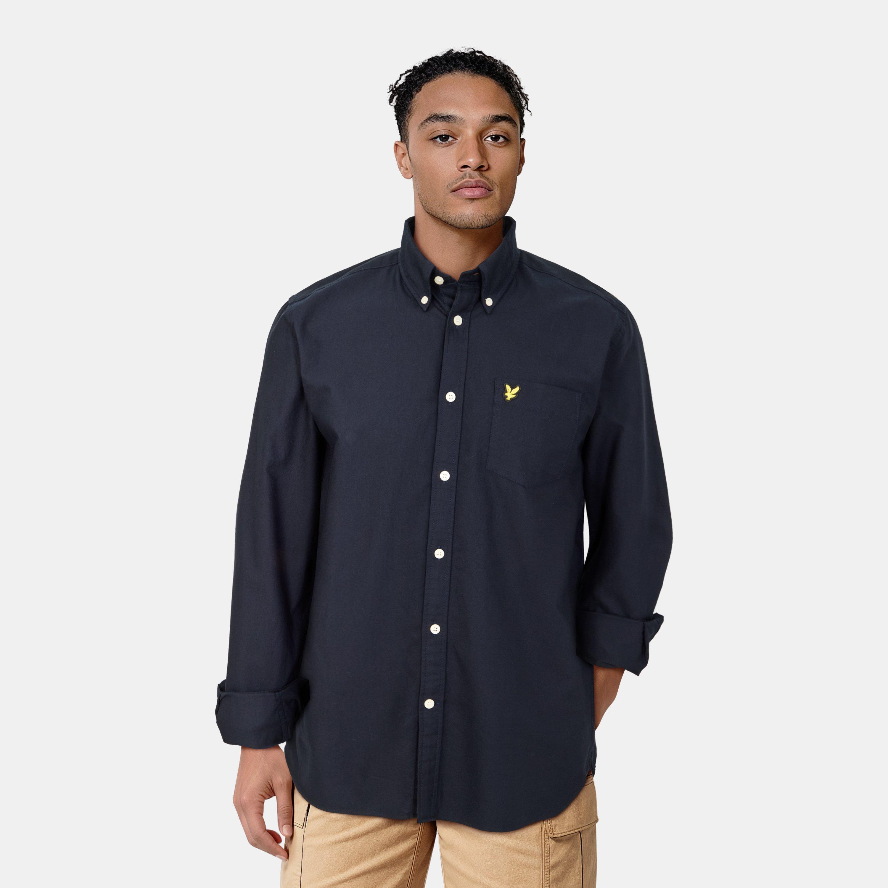 Navy Z271 - Lyle and Scott - Oxford Shirt - 3