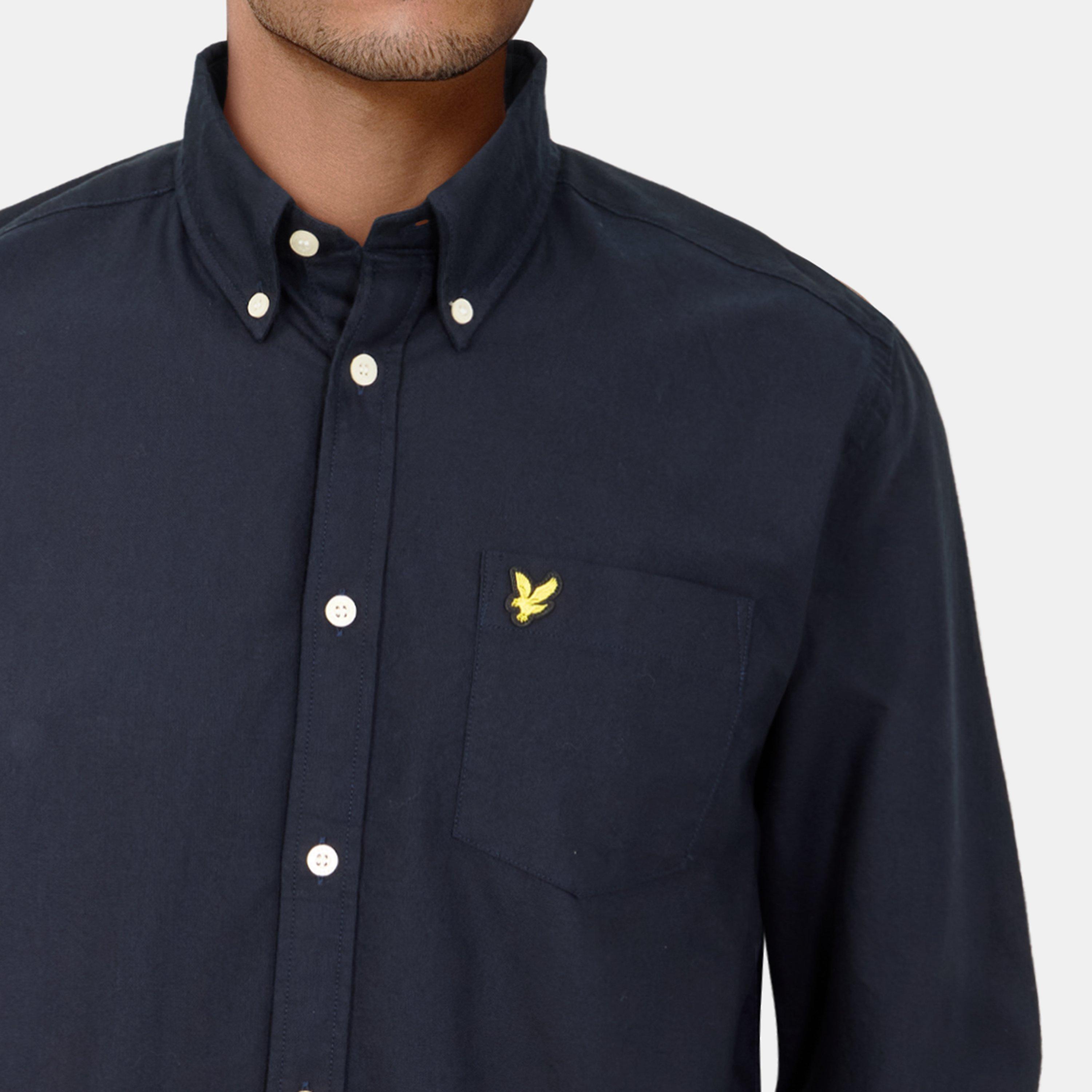 Navy Z271 - Lyle and Scott - Oxford Shirt - 5