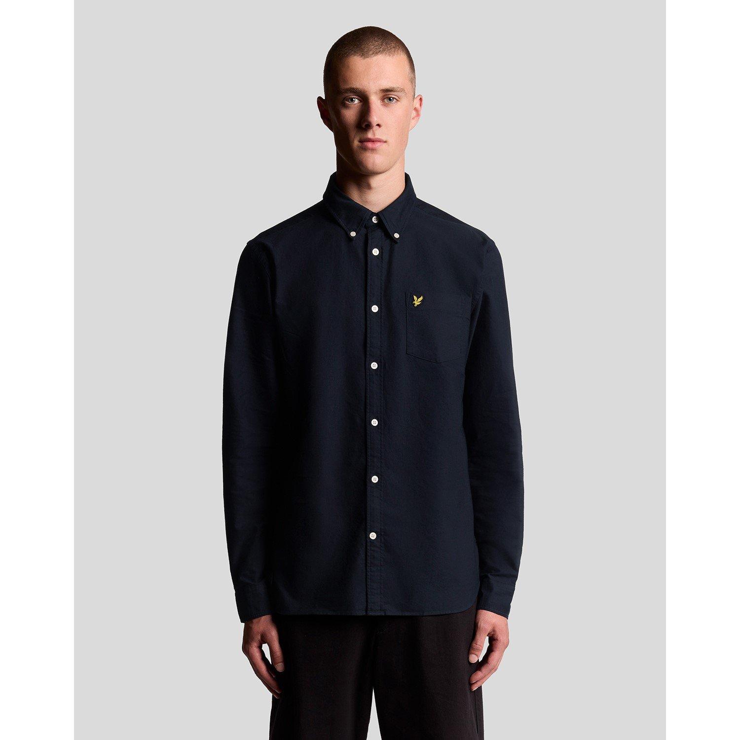 Navy Z271 - Lyle and Scott - Oxford Shirt - 6