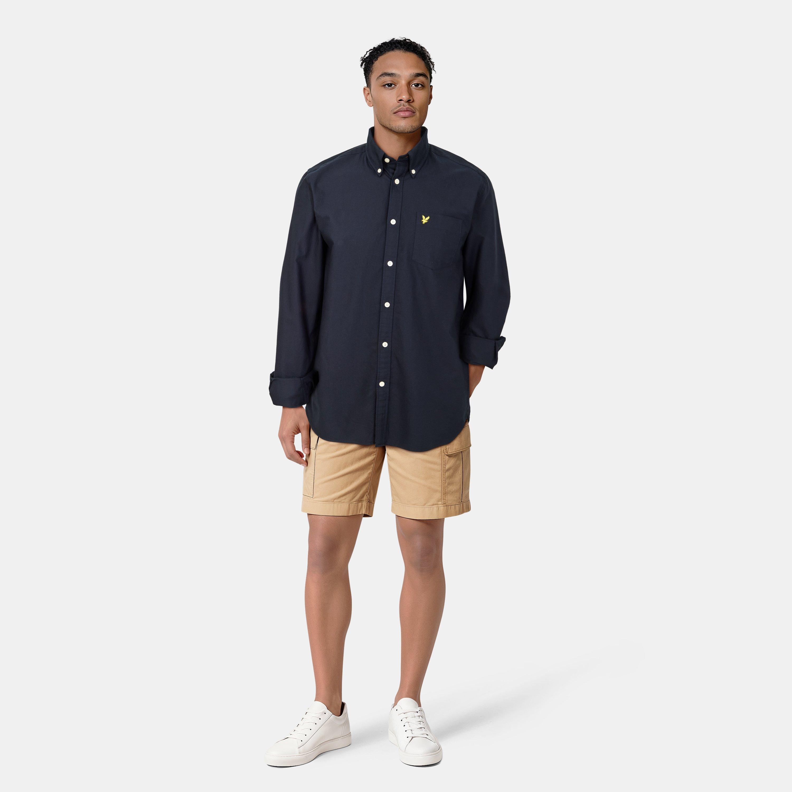 Navy Z271 - Lyle and Scott - Oxford Shirt - 7