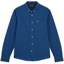 Lyle and Scott Long Sleeve Gingham Shirt