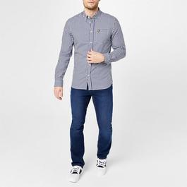Lyle and Scott Sleeve Gingham Shirt
