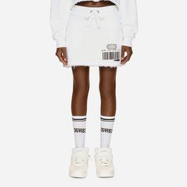 Dolce and Gabbana Dg Vib3 Short Cotton Jersey Skirt