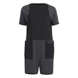 adidas Topman T-shirt accollata nera