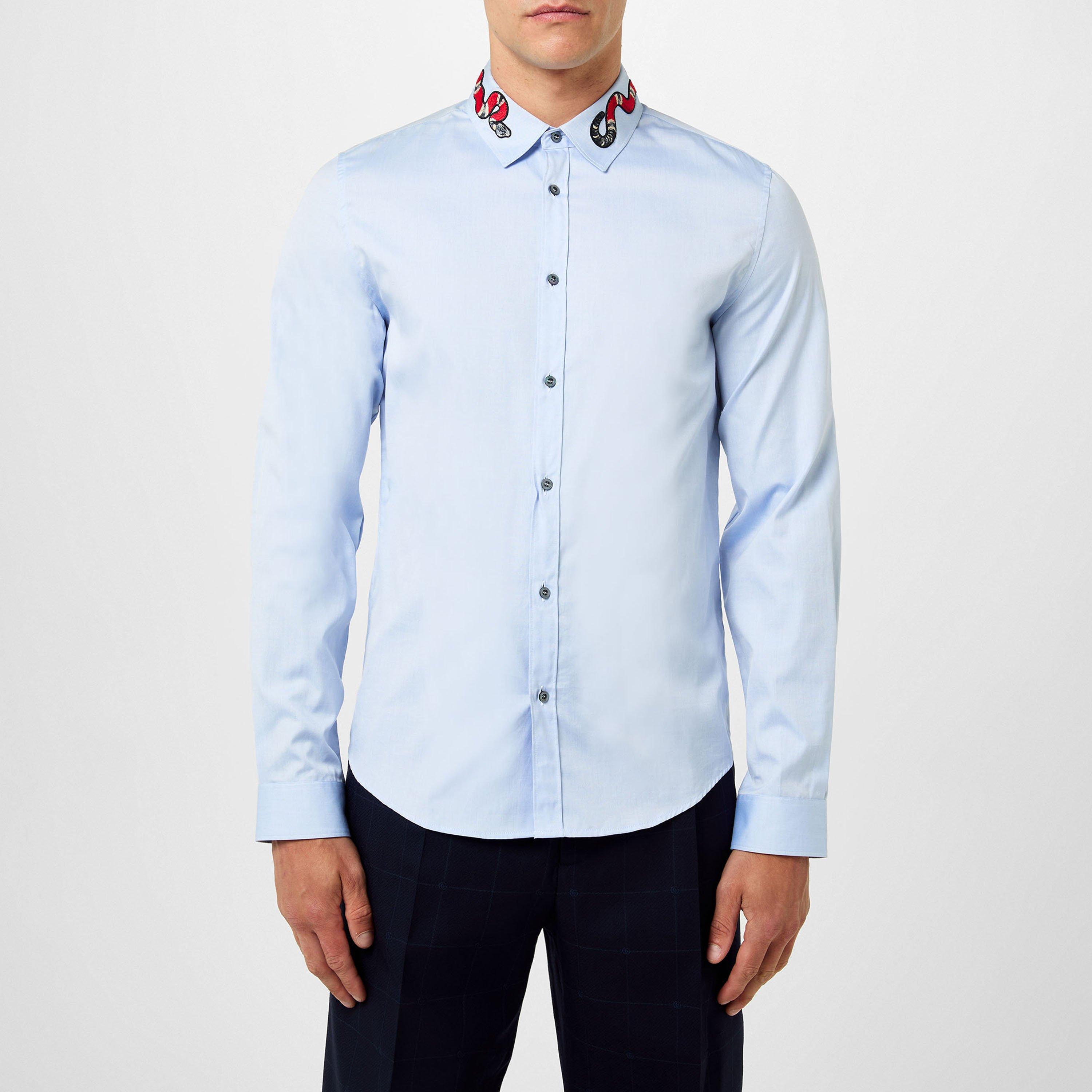 Gucci snake shirt mens online