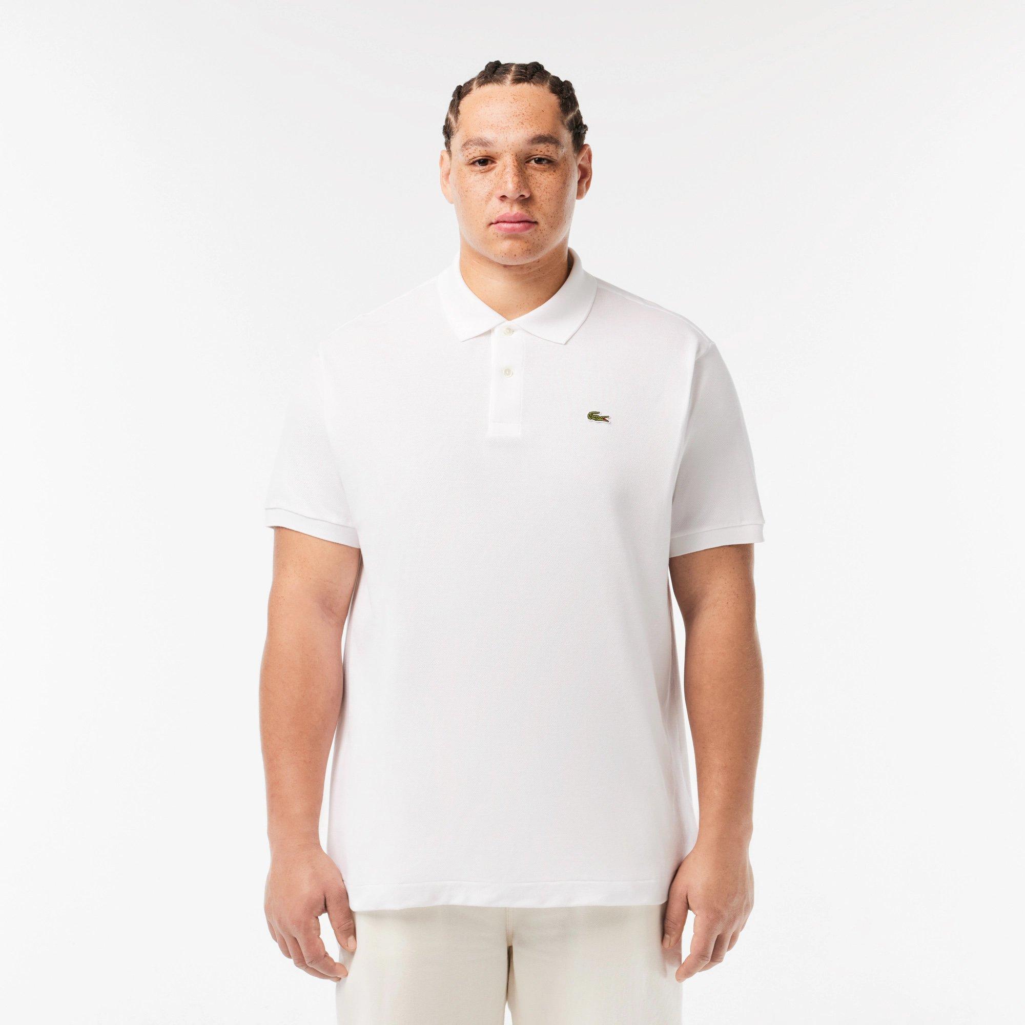 White - Lacoste - Classic Fit L.12.12 Original Mens Polo Shirt - 4