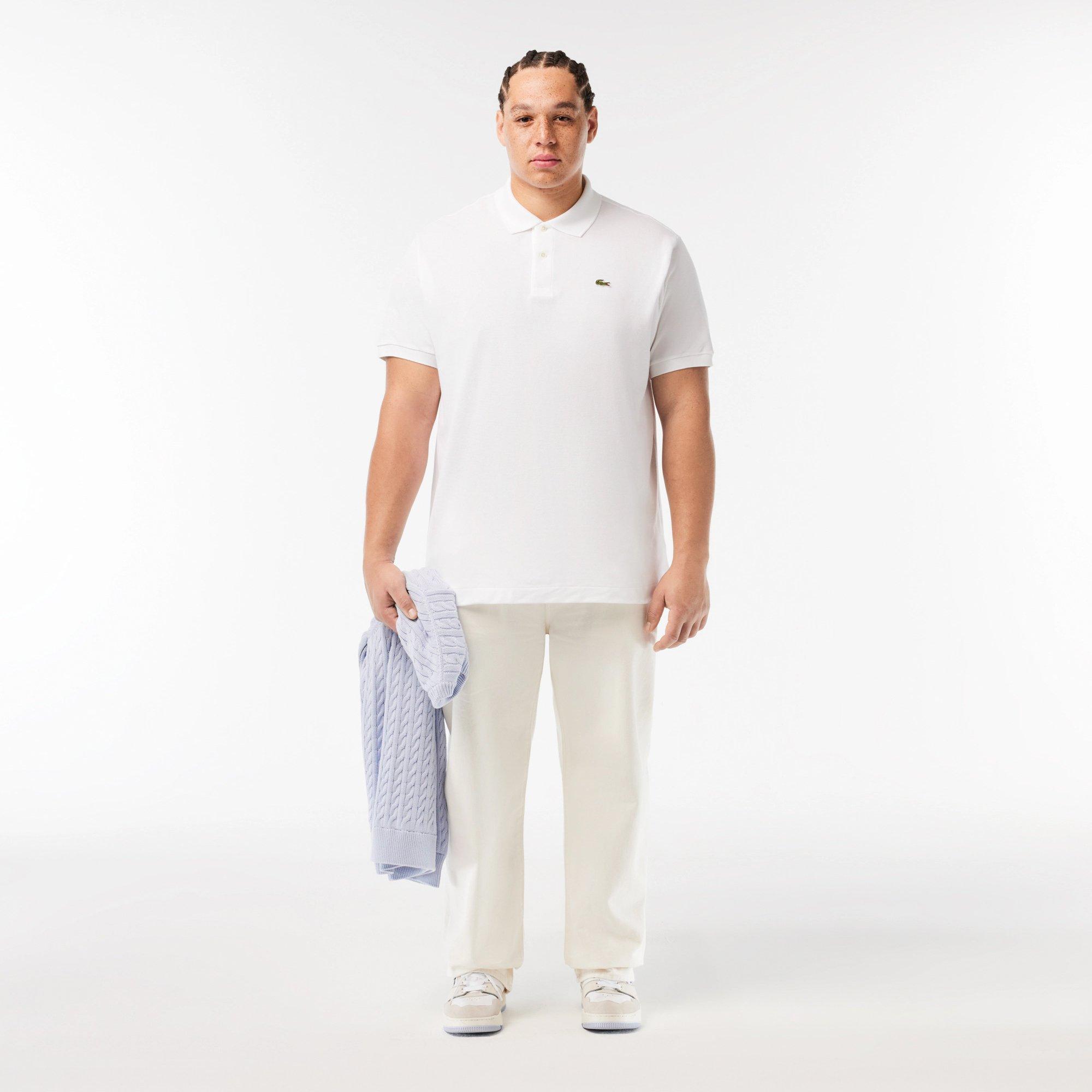 White - Lacoste - Classic Fit L.12.12 Original Mens Polo Shirt - 5