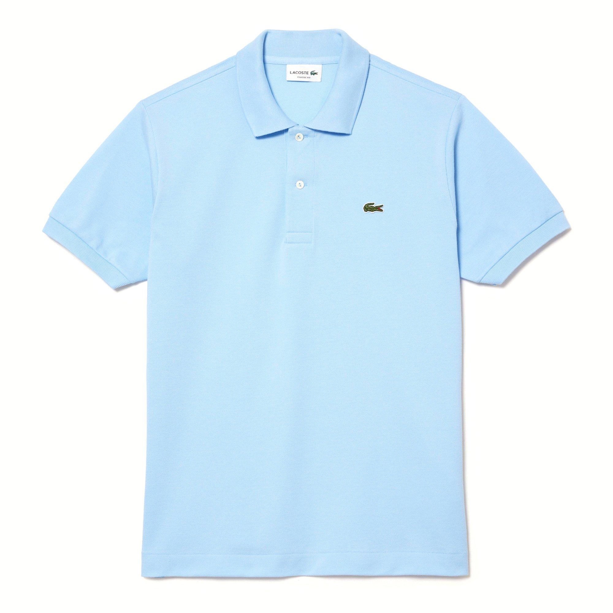 Blue - Lacoste - Classic Fit L.12.12 Original Mens Polo Shirt - 1