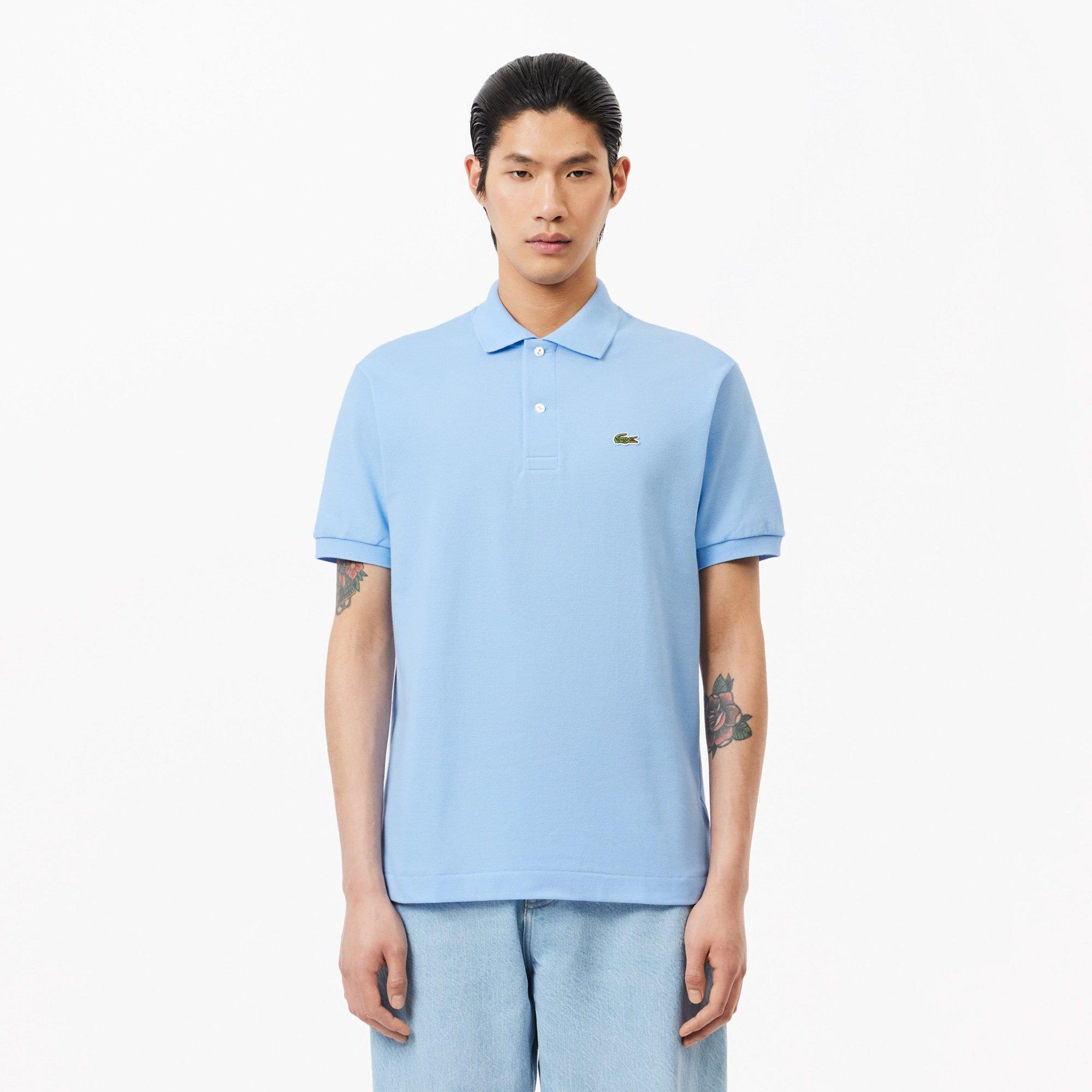 Blue - Lacoste - Classic Fit L.12.12 Original Mens Polo Shirt - 4