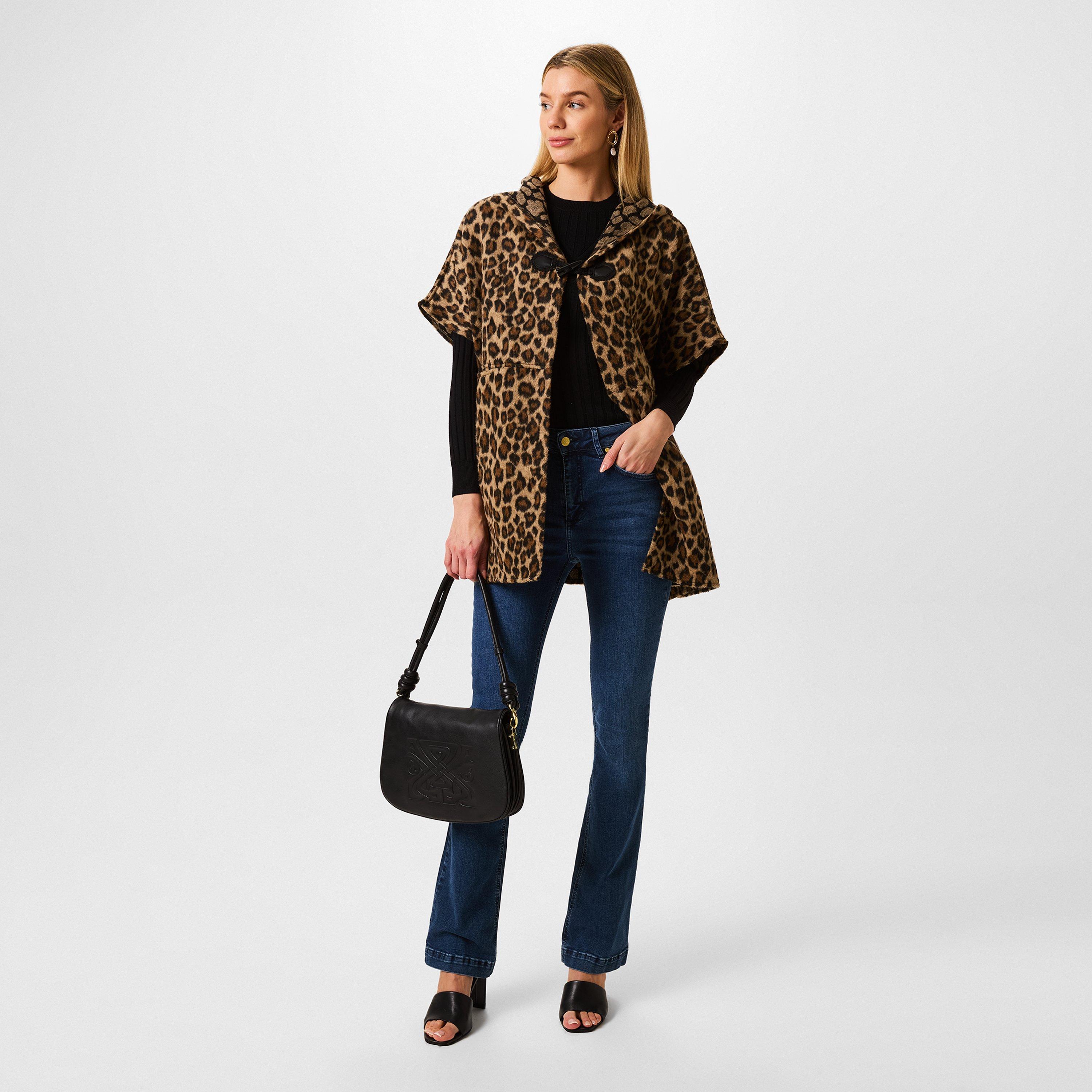 Leopard - Biba - Biba Hooded Wrap - 4