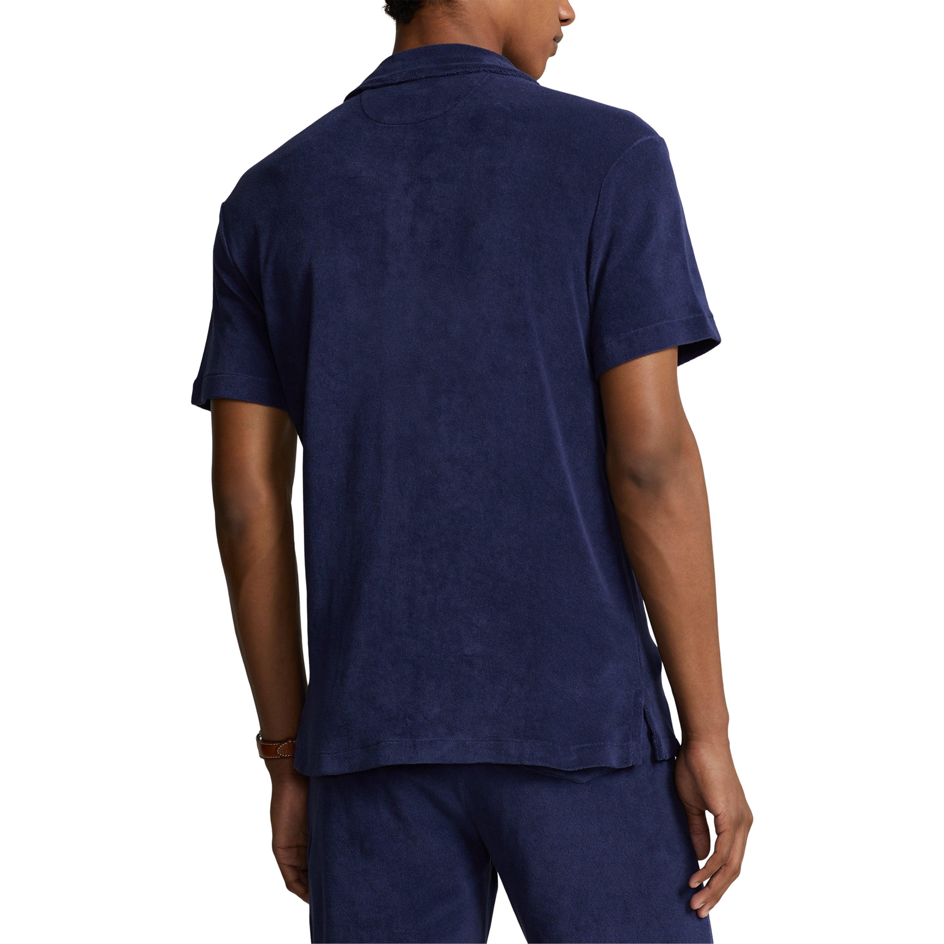 Newport Navy - Polo Ralph Lauren - Terry Short Sleeved Shirt - 3