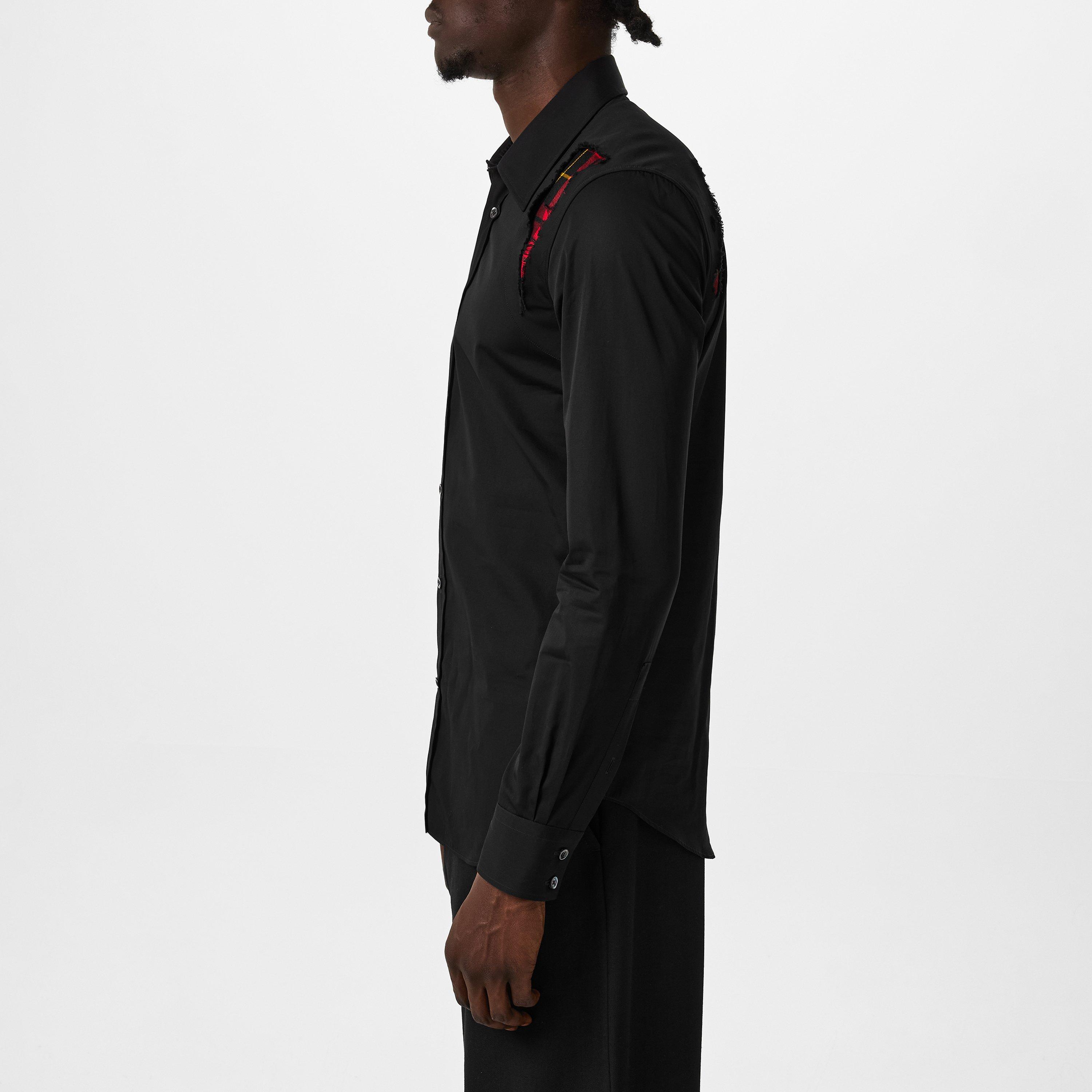 Black - Alexander McQueen - Silver Buckle Detail Shirt - 2